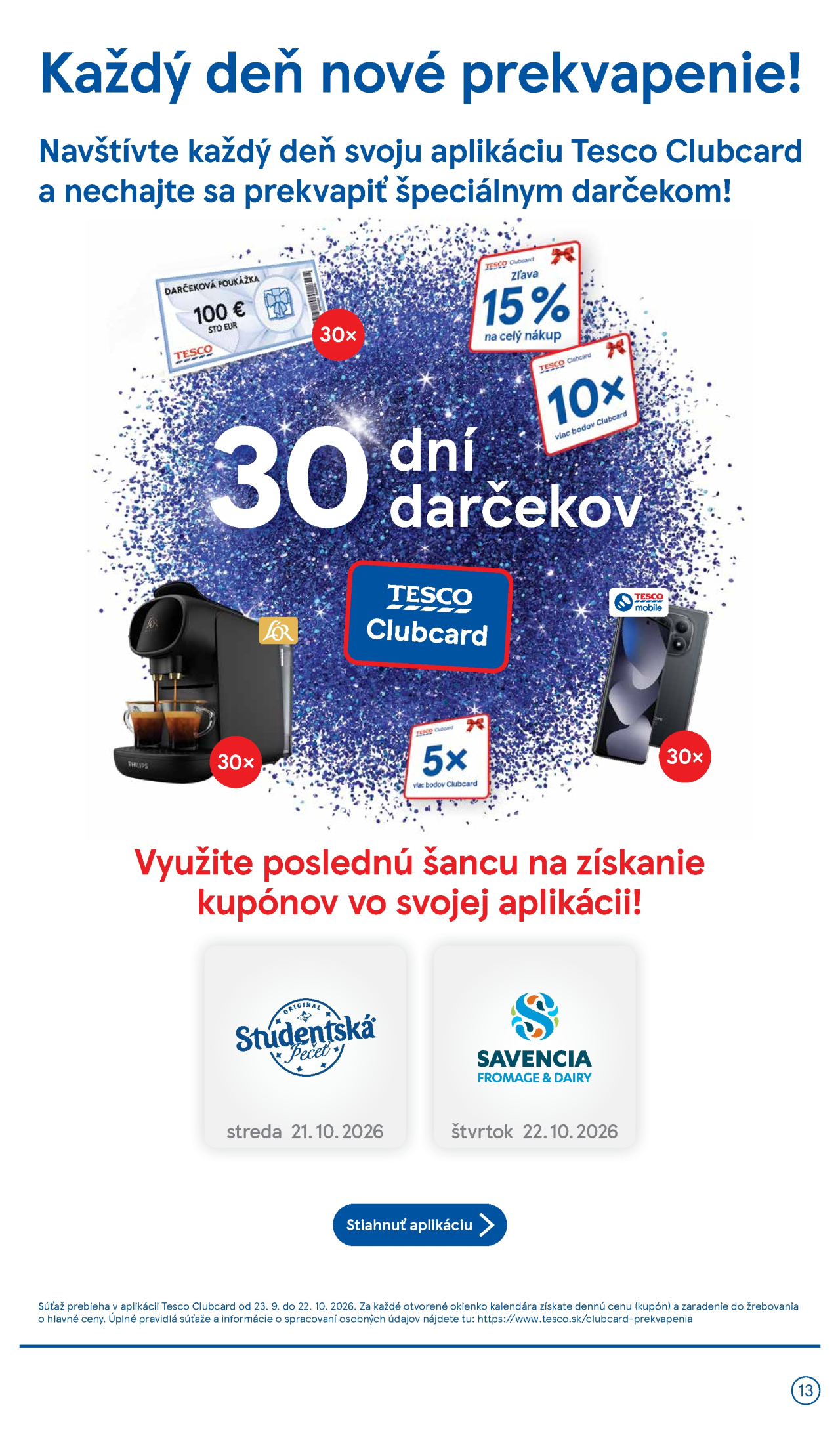 Tesco leták - Hypermarket