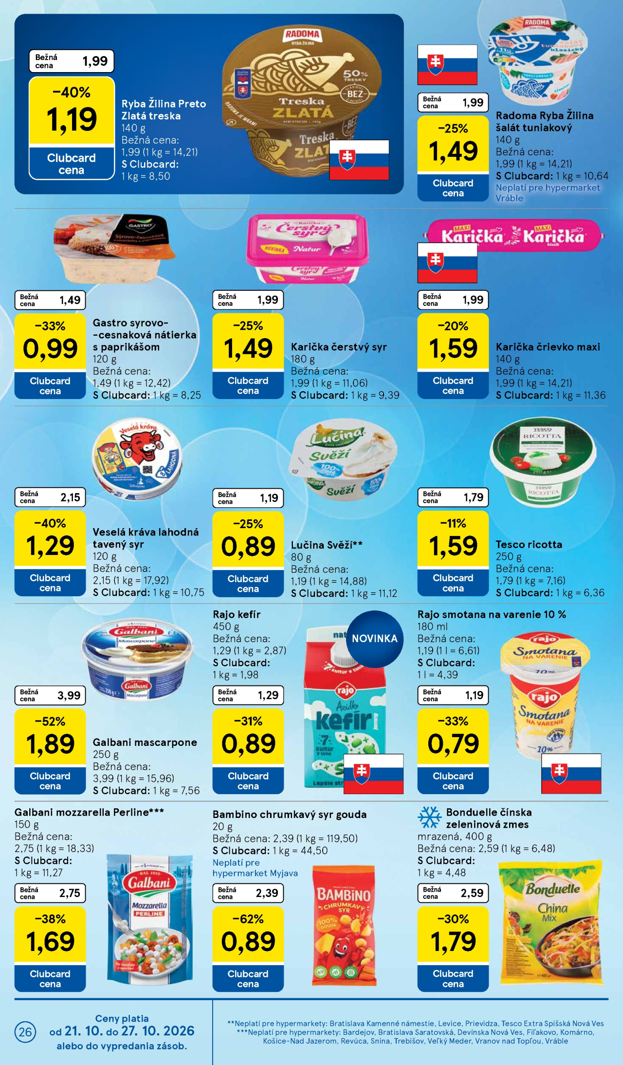 Tesco leták - Hypermarket