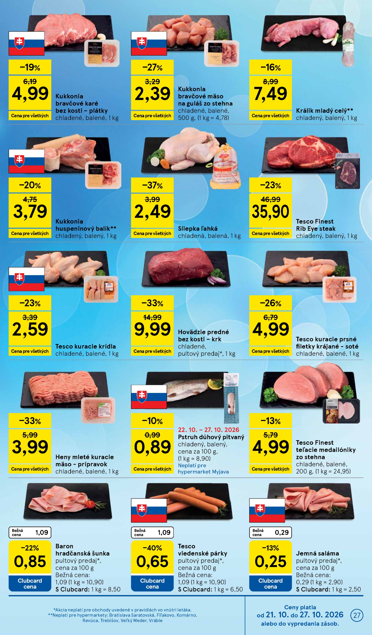 Tesco leták - Hypermarket