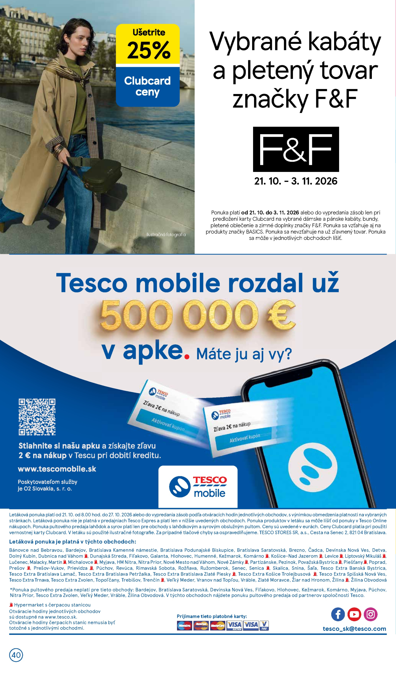 Tesco leták - Hypermarket
