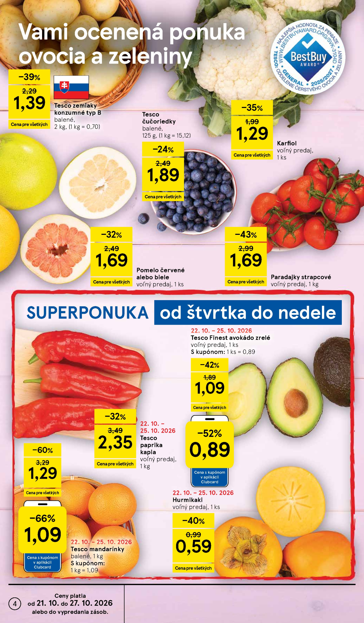 Tesco leták - Hypermarket