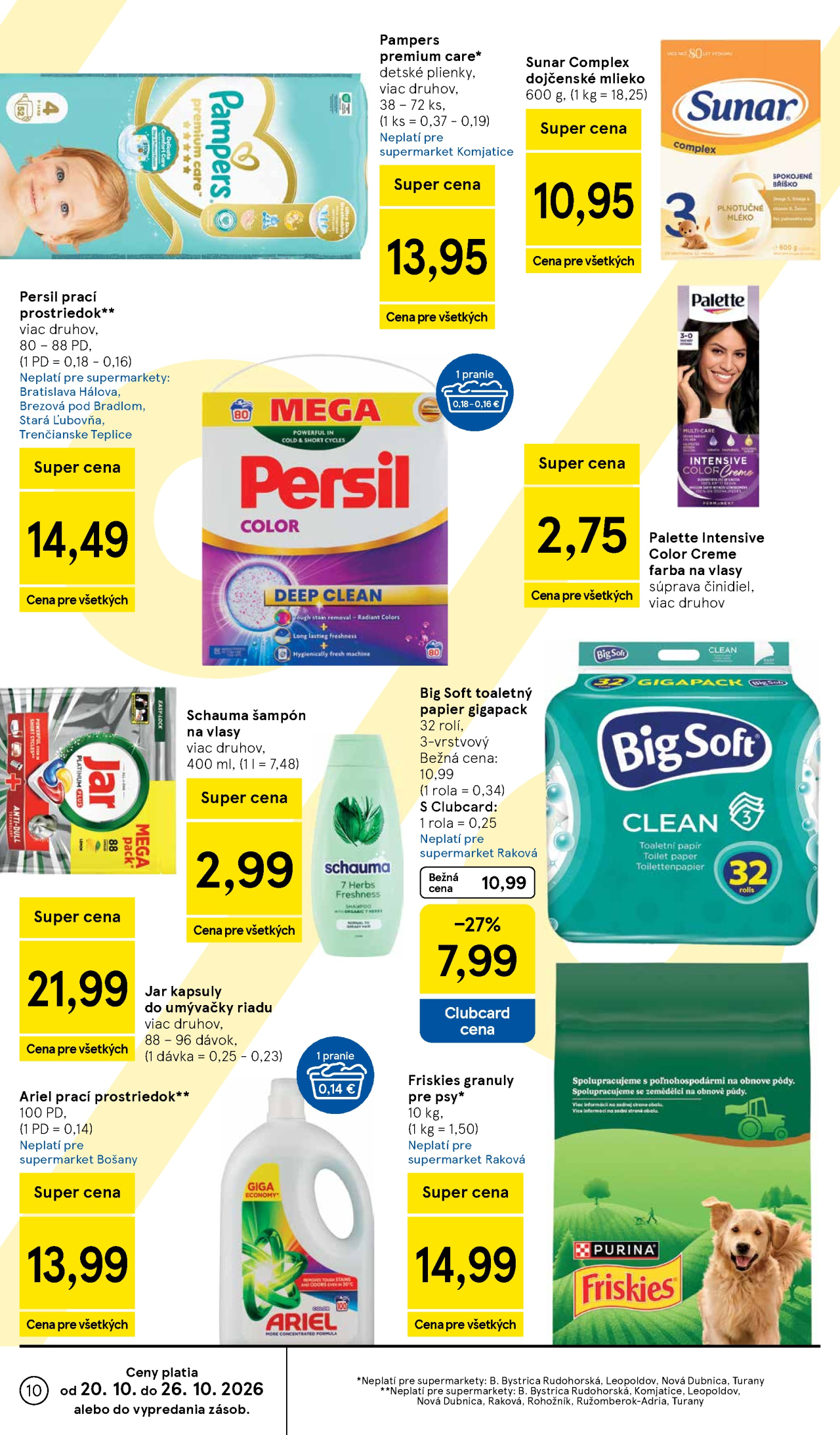 Tesco leták - Supermarket