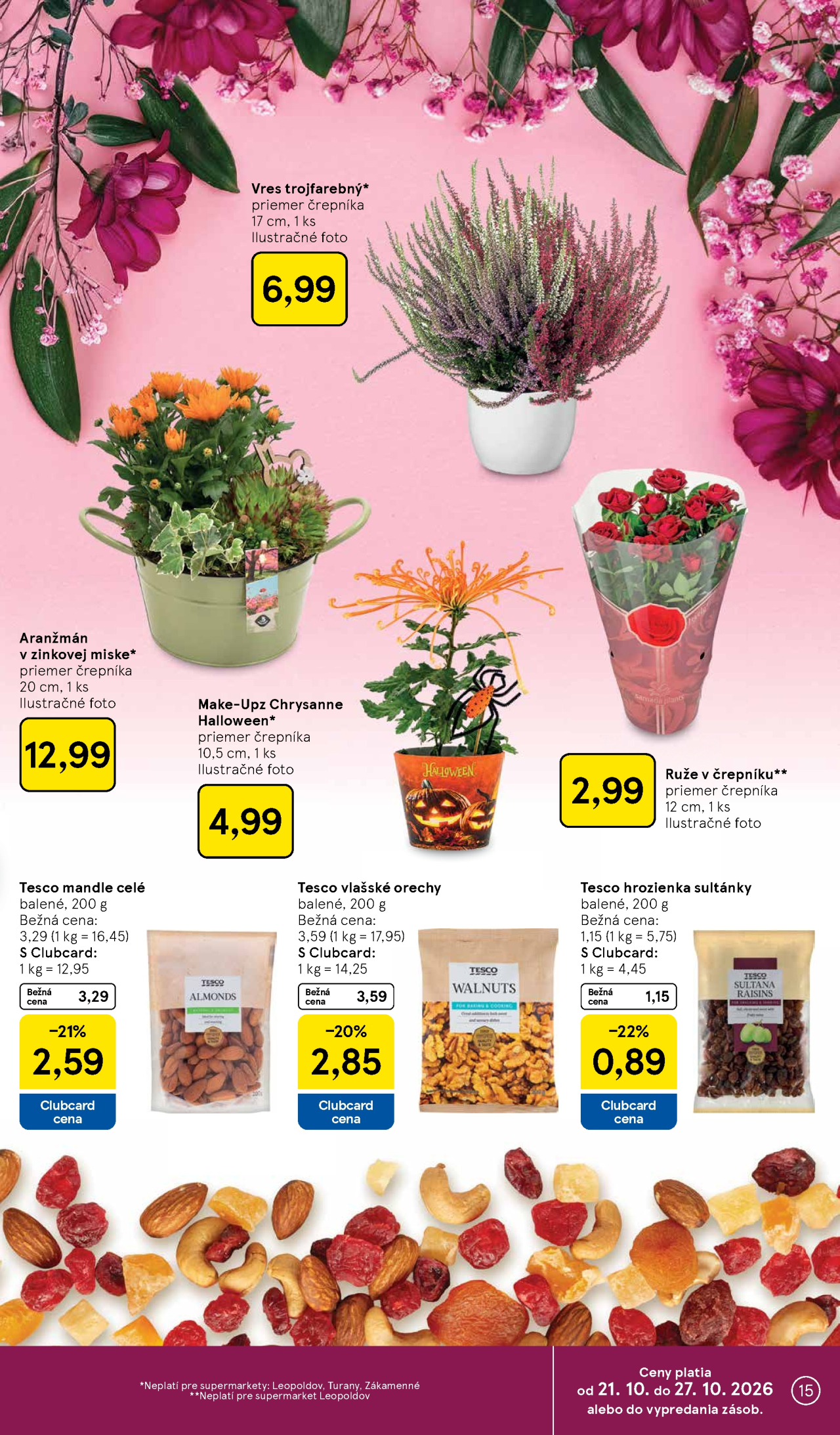 Tesco leták - Supermarket