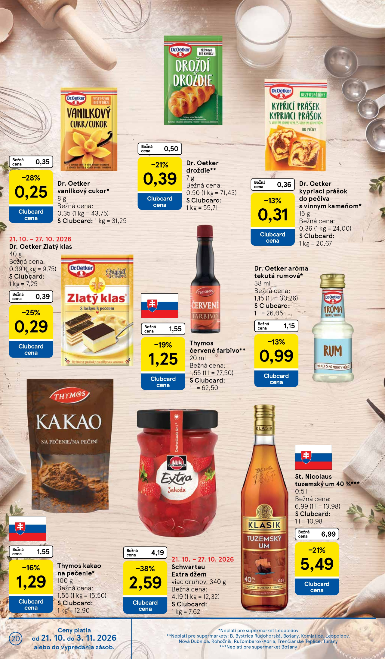 Tesco leták - Supermarket