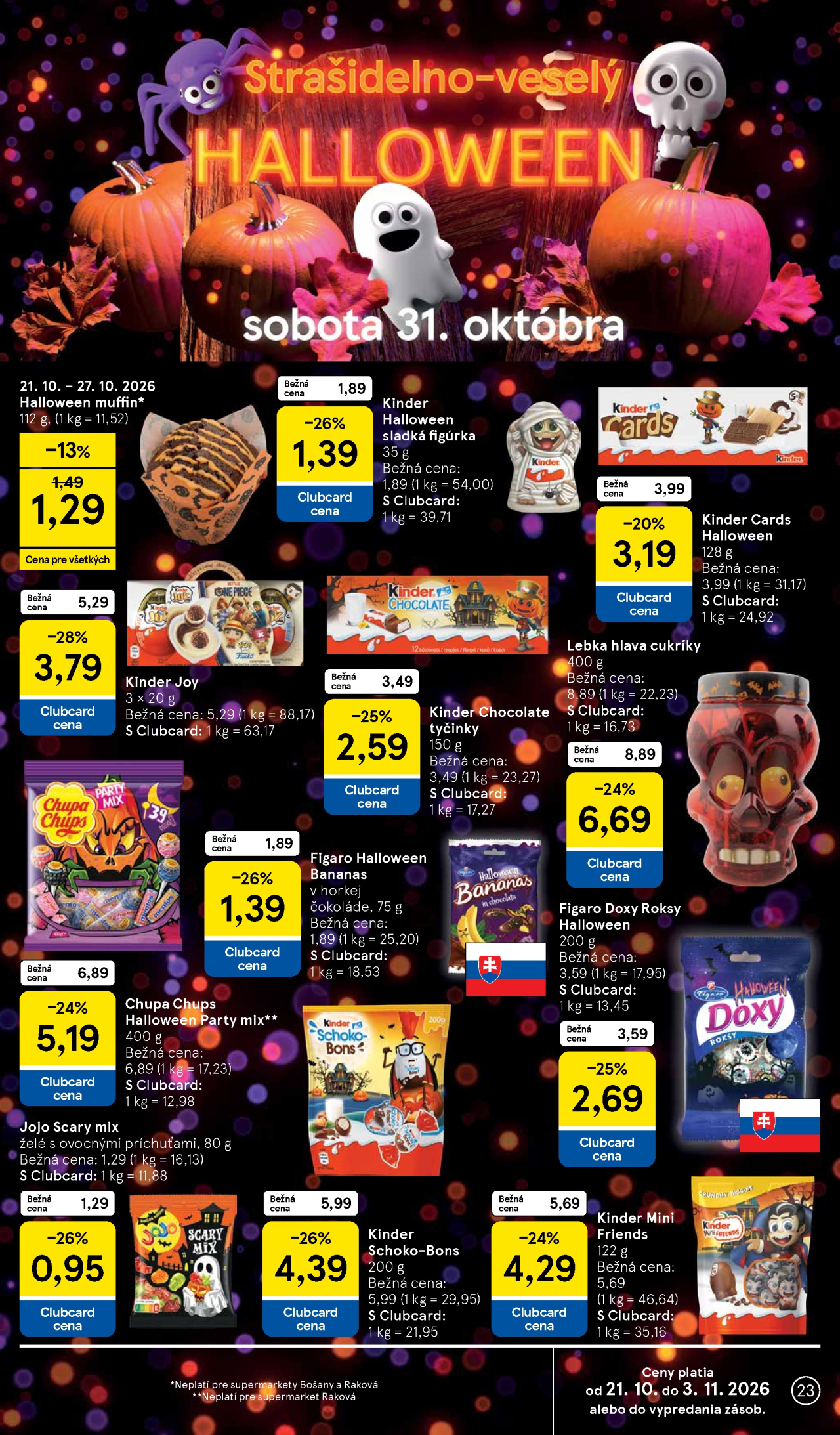 Tesco leták - Supermarket