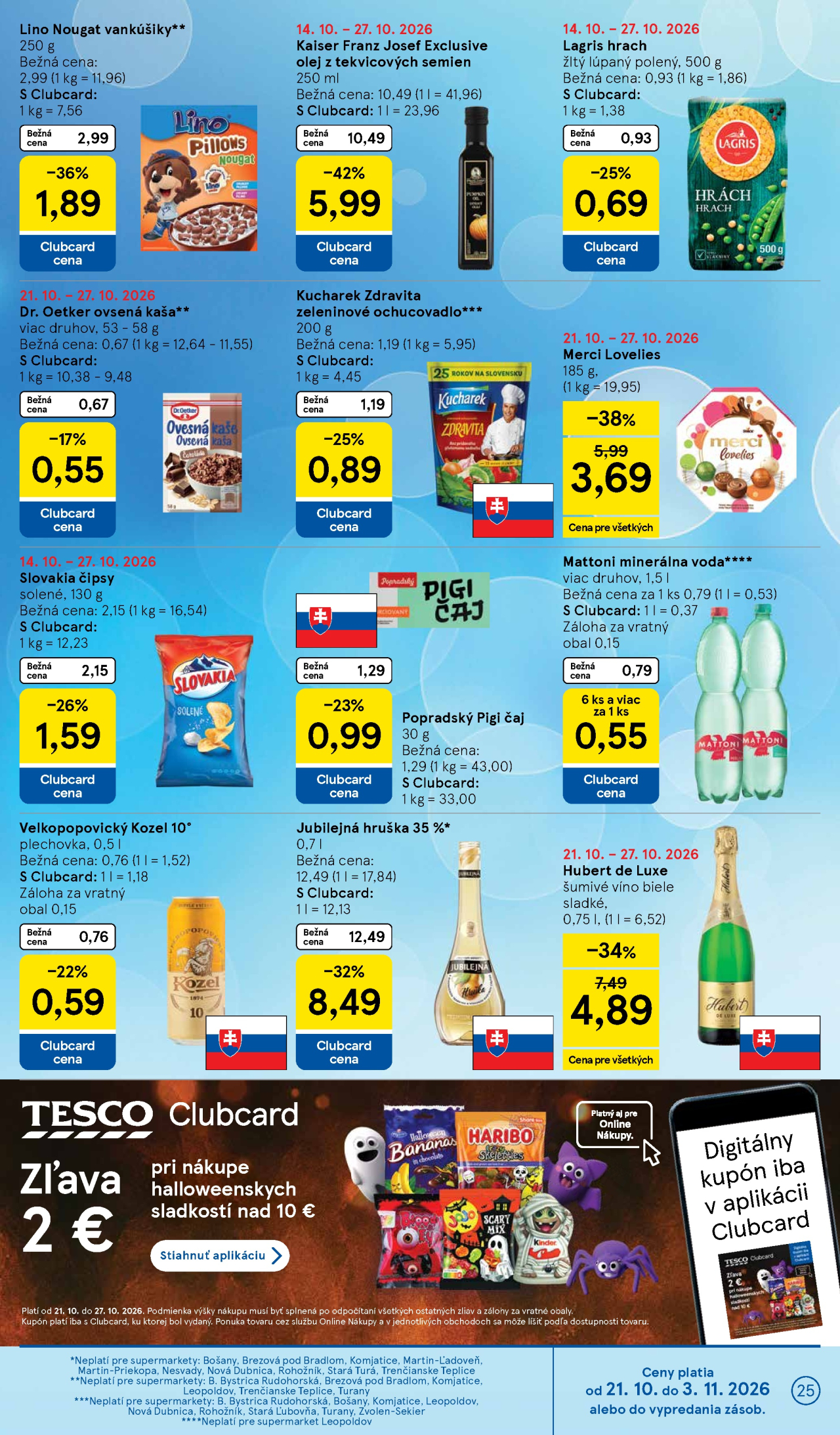 Tesco leták - Supermarket