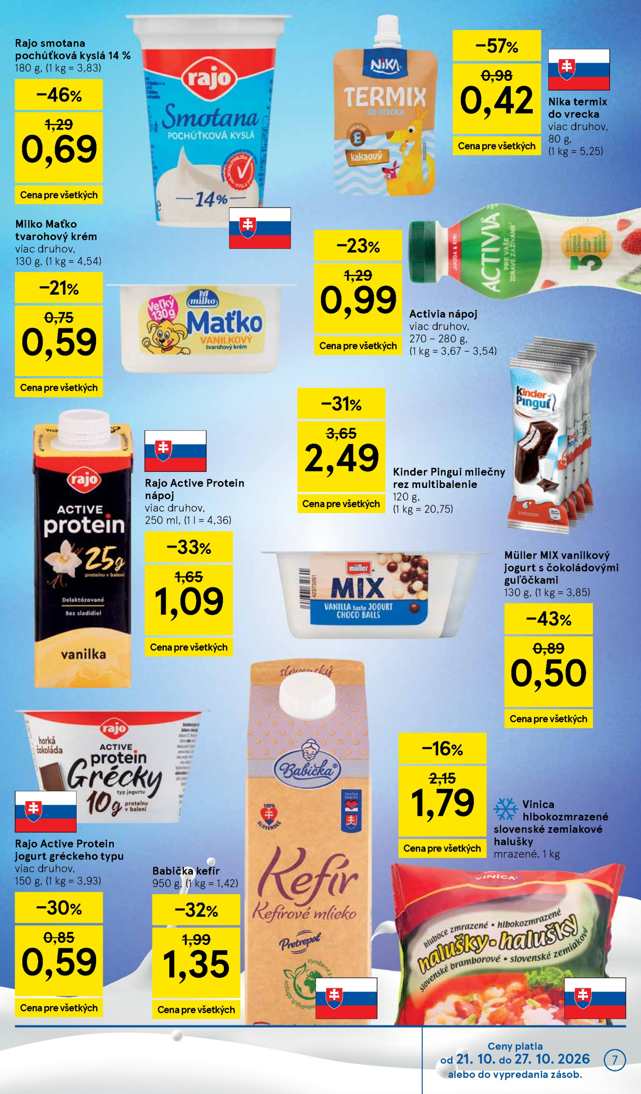 Tesco leták - Supermarket