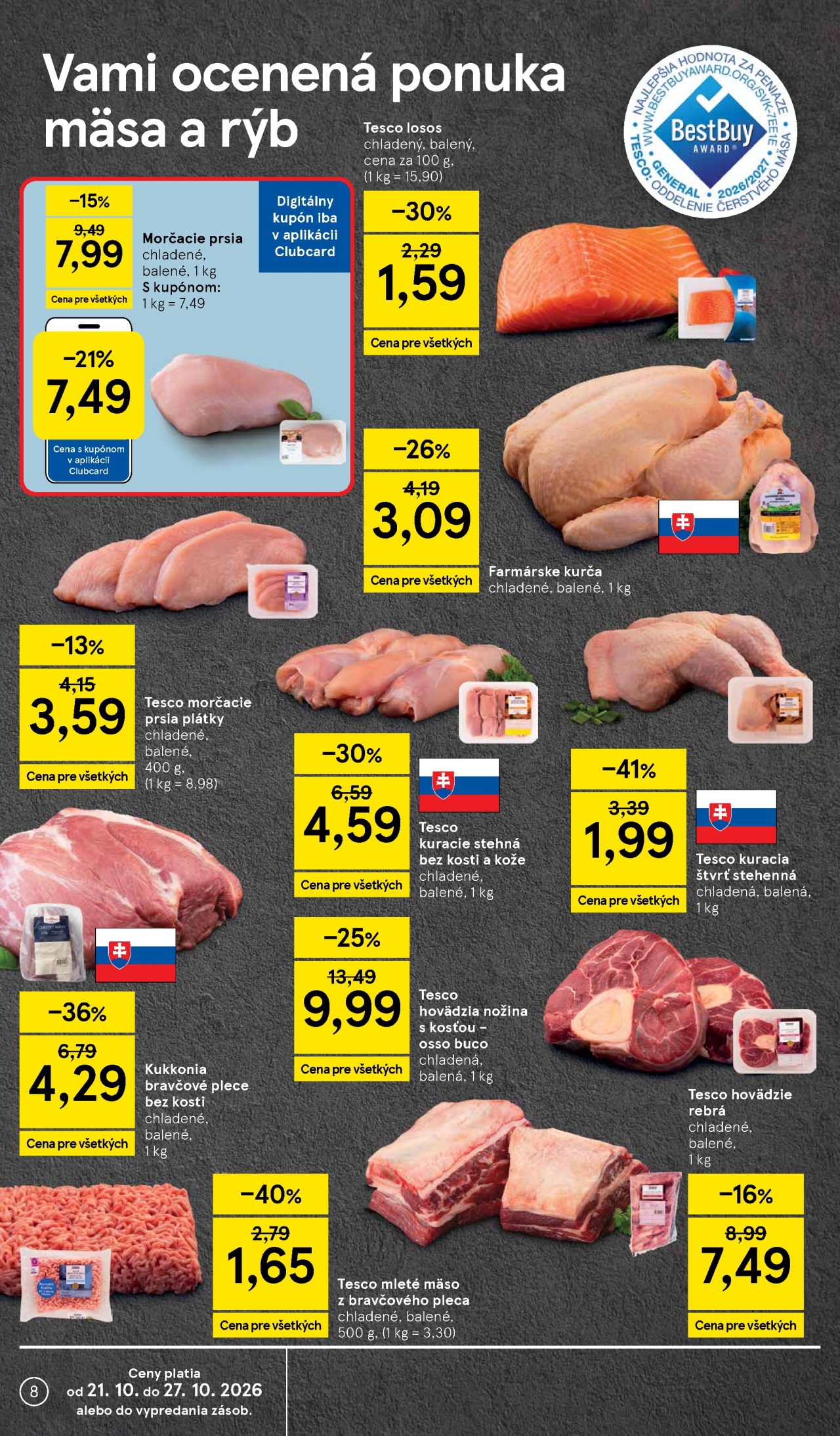 Tesco leták - Supermarket