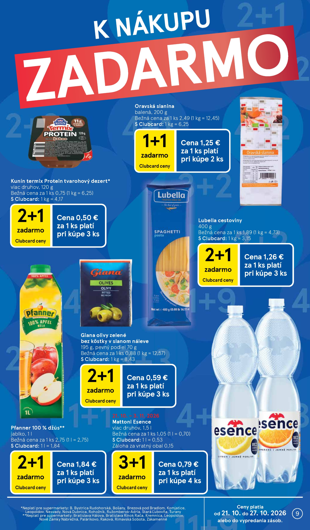 Tesco leták - Supermarket