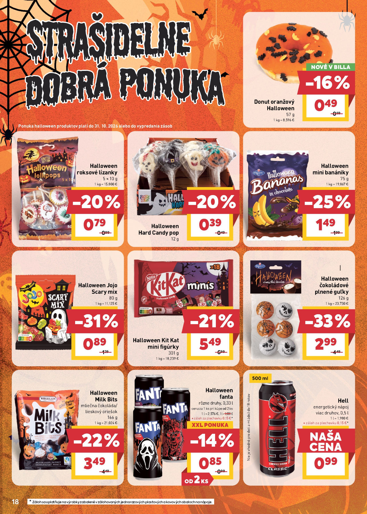 Billa hlavný leták