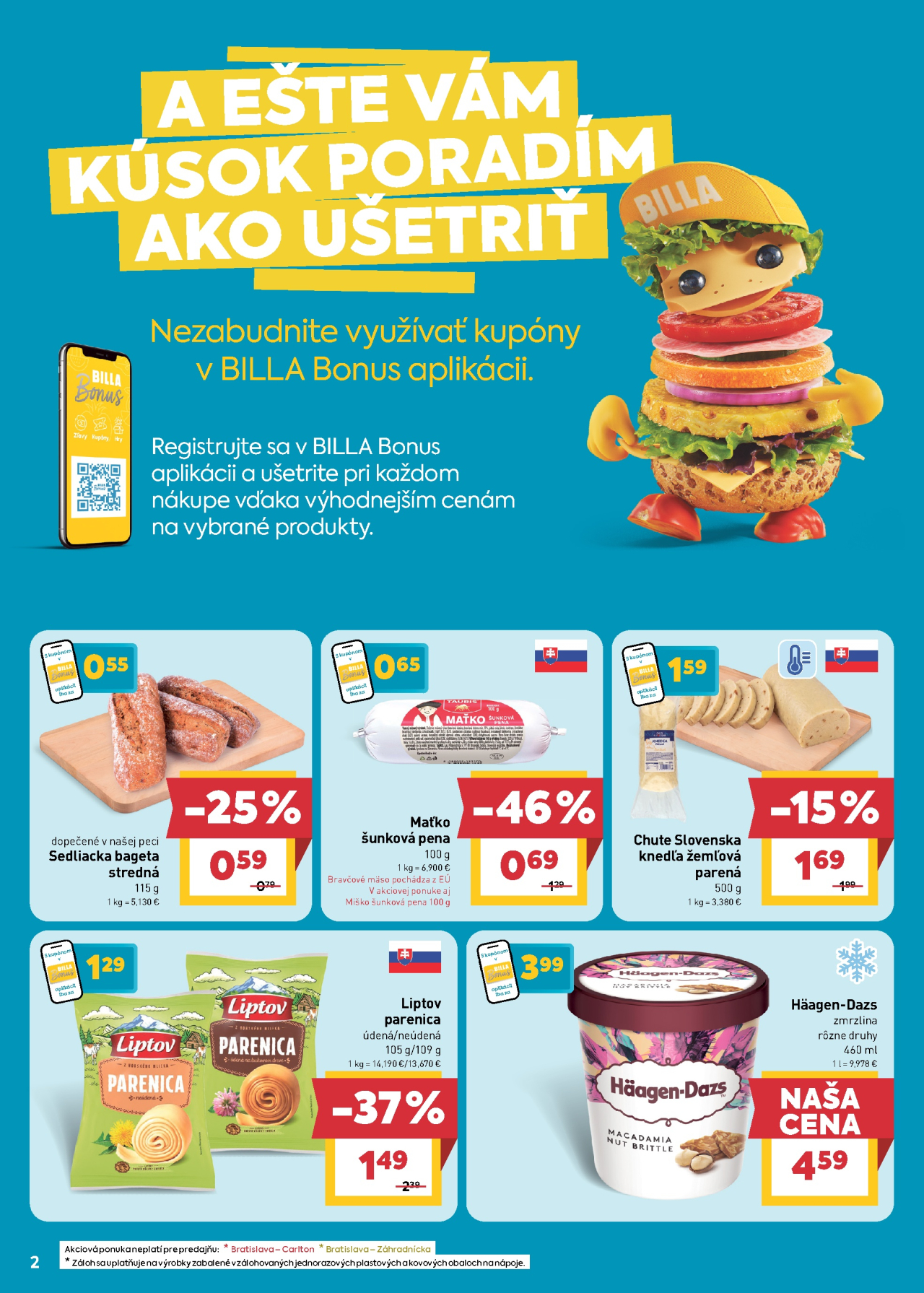 Billa hlavný leták