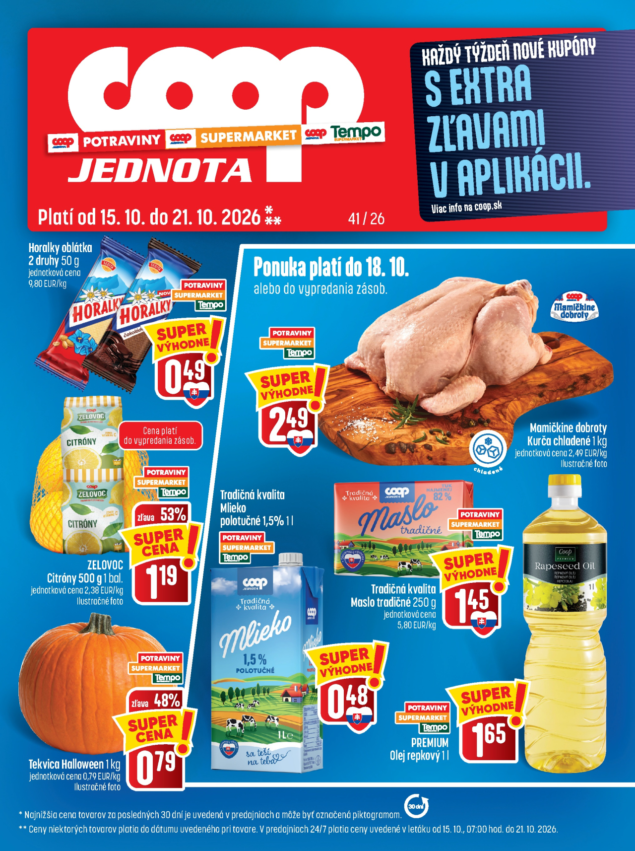 Coop Jednota noviny - Potraviny