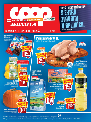 Coop Jednota noviny - Potraviny