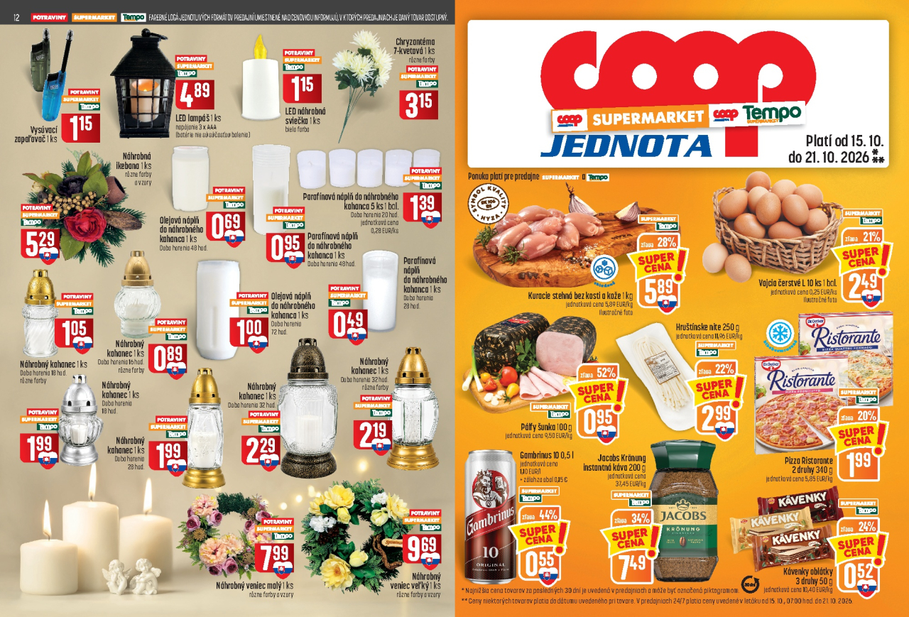 Coop Jednota noviny - Potraviny