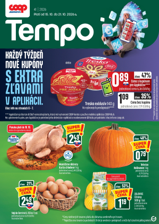 Coop Jednota noviny - Tempo