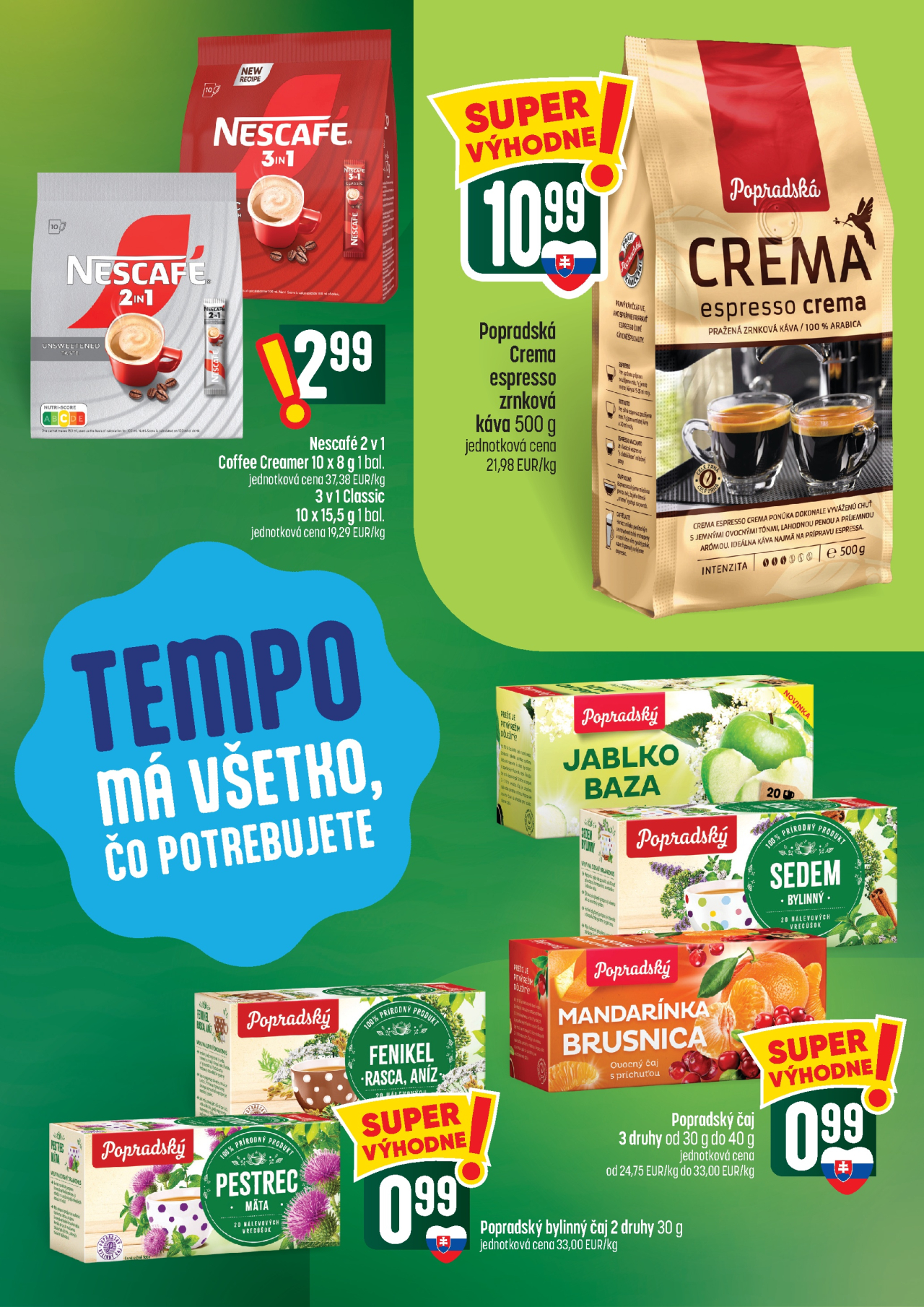 Coop Jednota noviny - Tempo