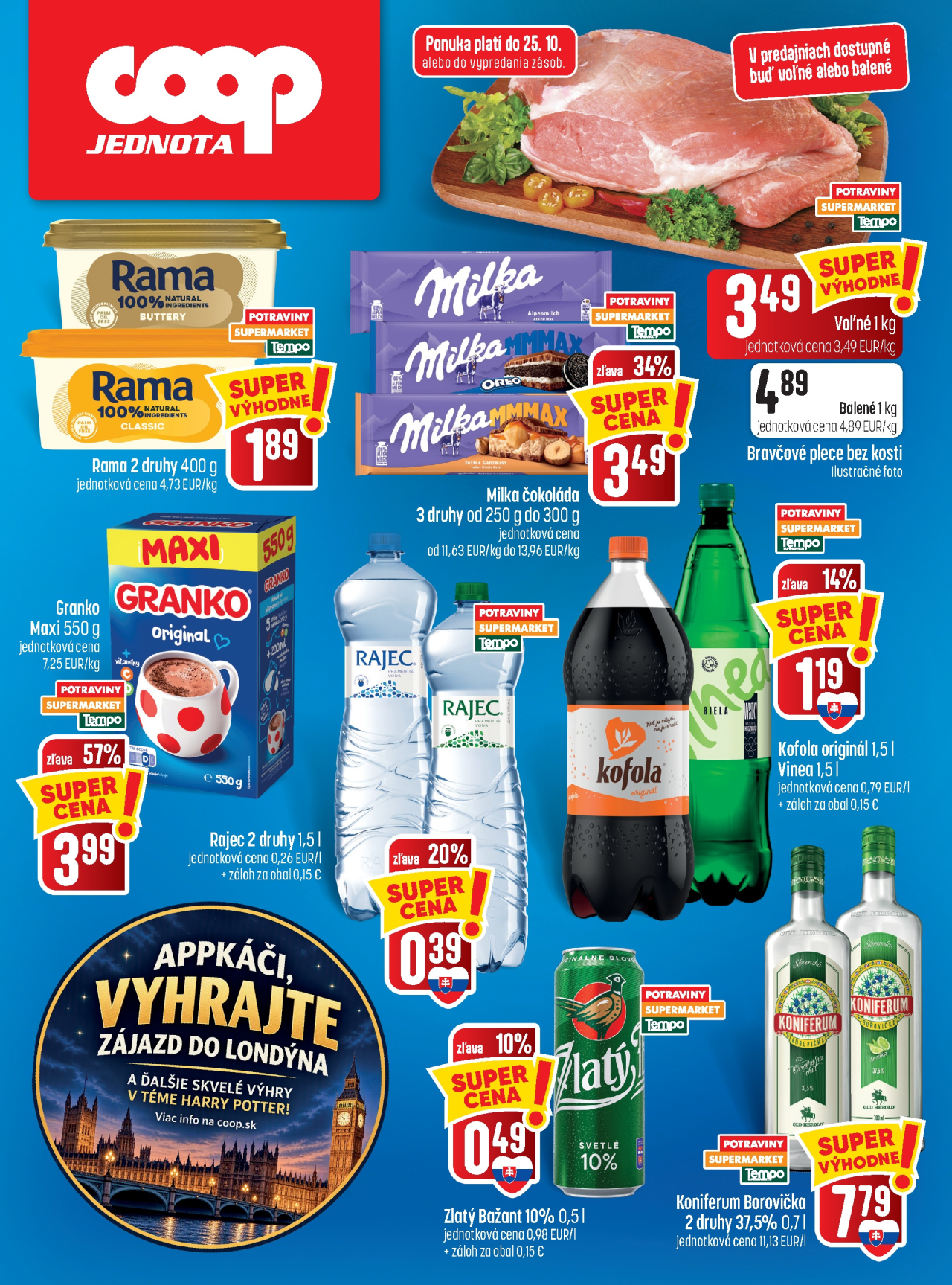 Coop Jednota noviny - Potraviny