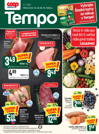 Coop Jednota noviny - Tempo