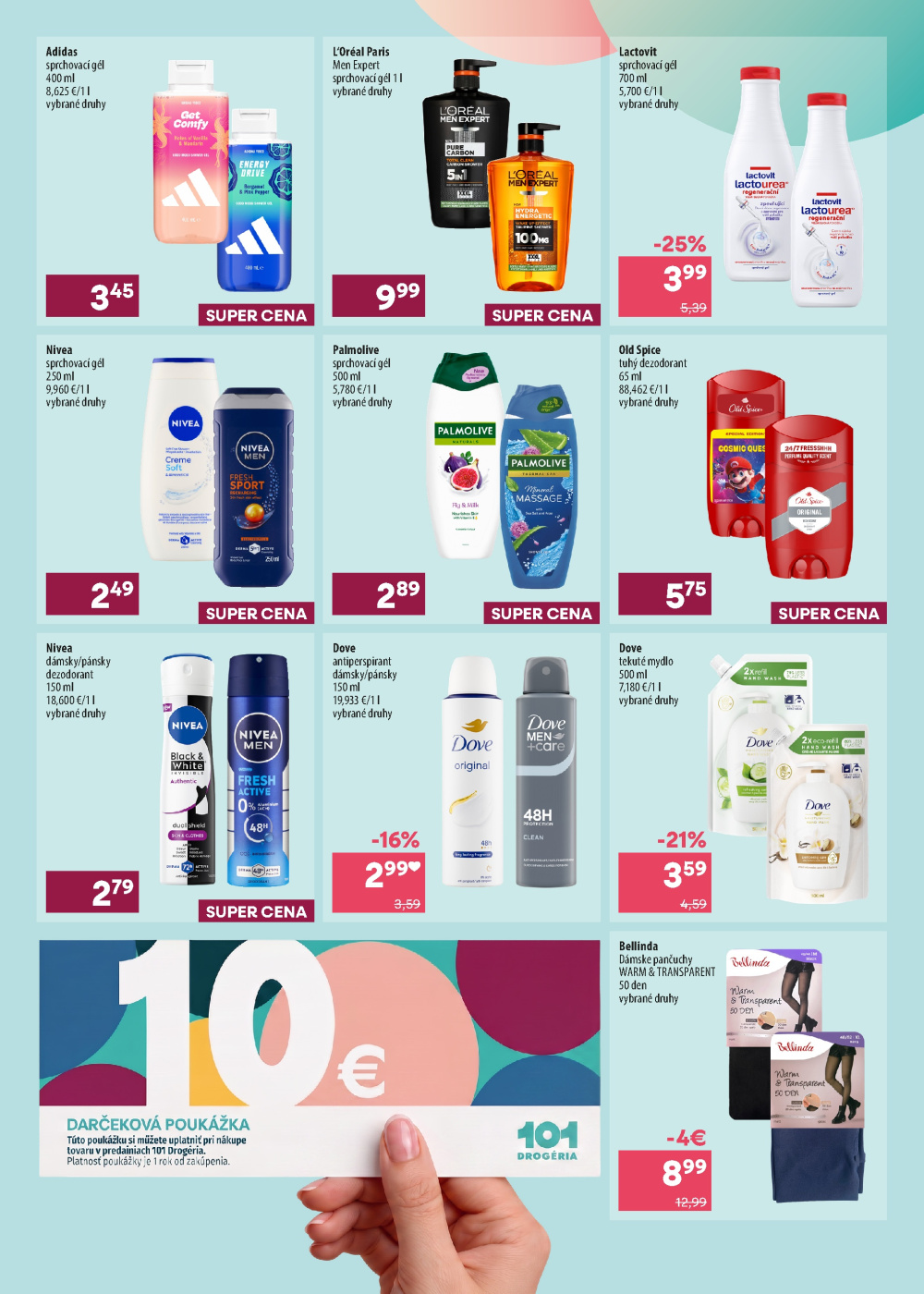 Leták 101 drogerie leták, Slovensko - strana 3