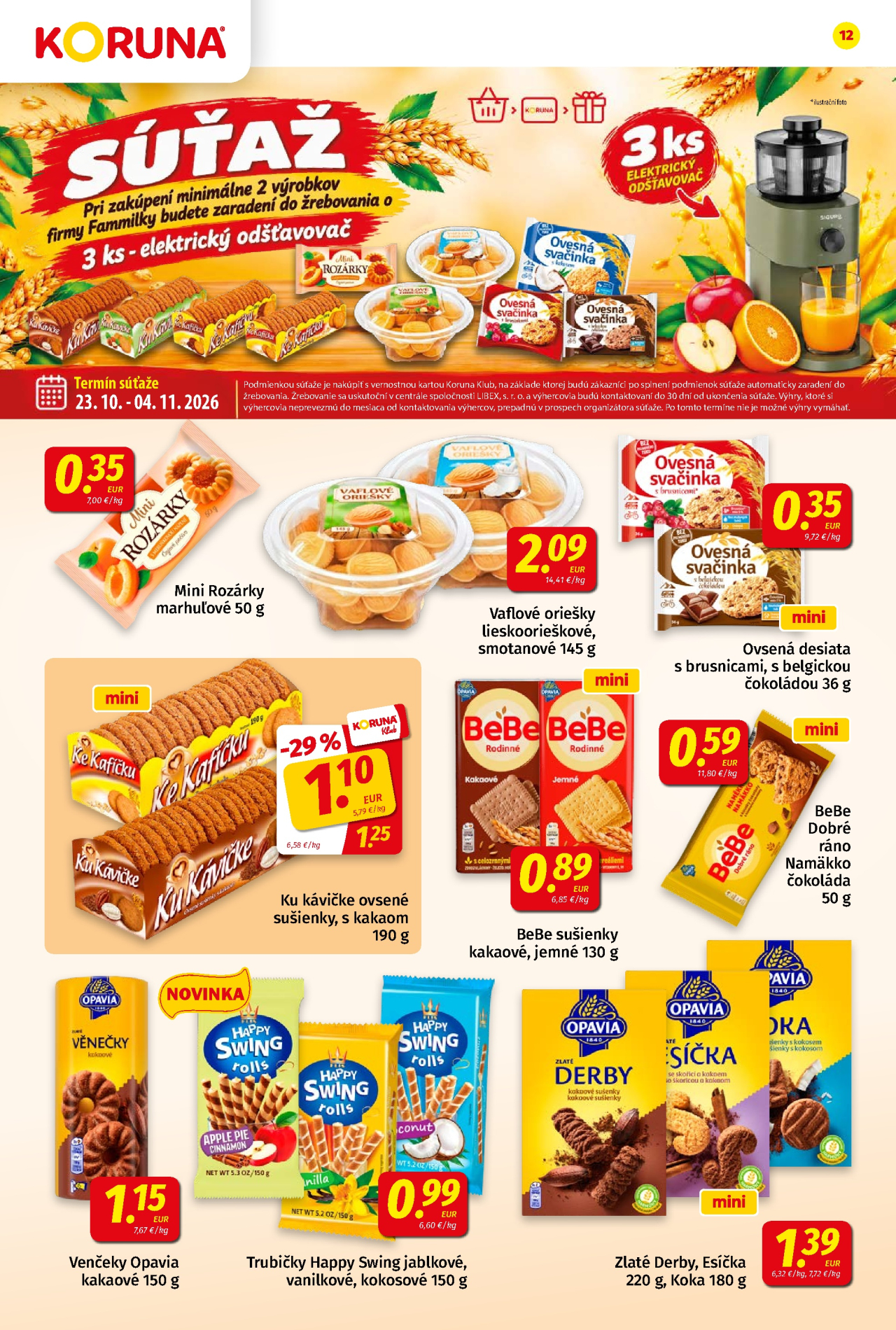 Libex leták - Koruna
