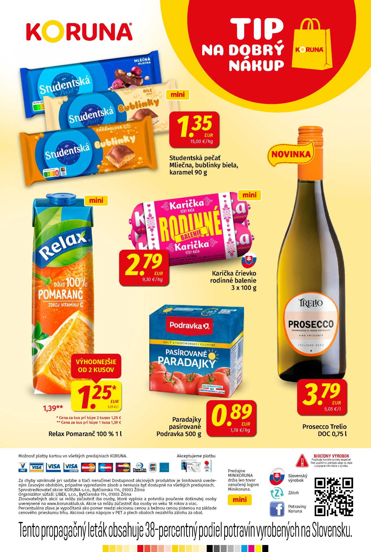 Libex leták - Koruna