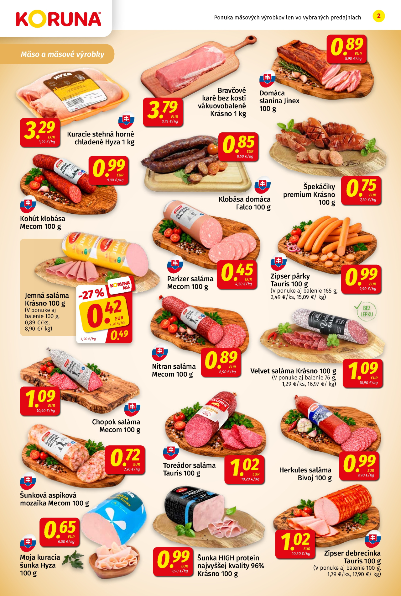 Libex leták - Koruna