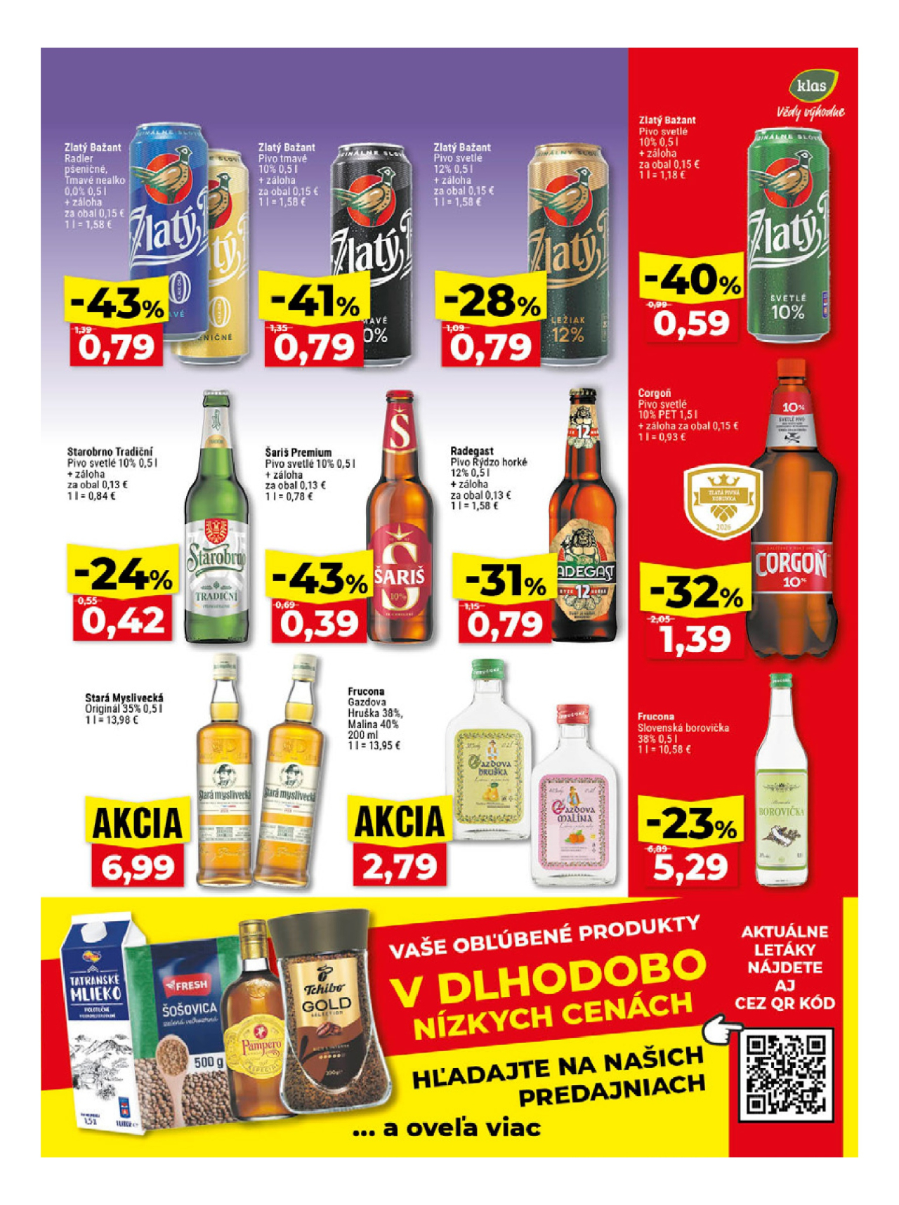 Klas aktuálny akciový leták