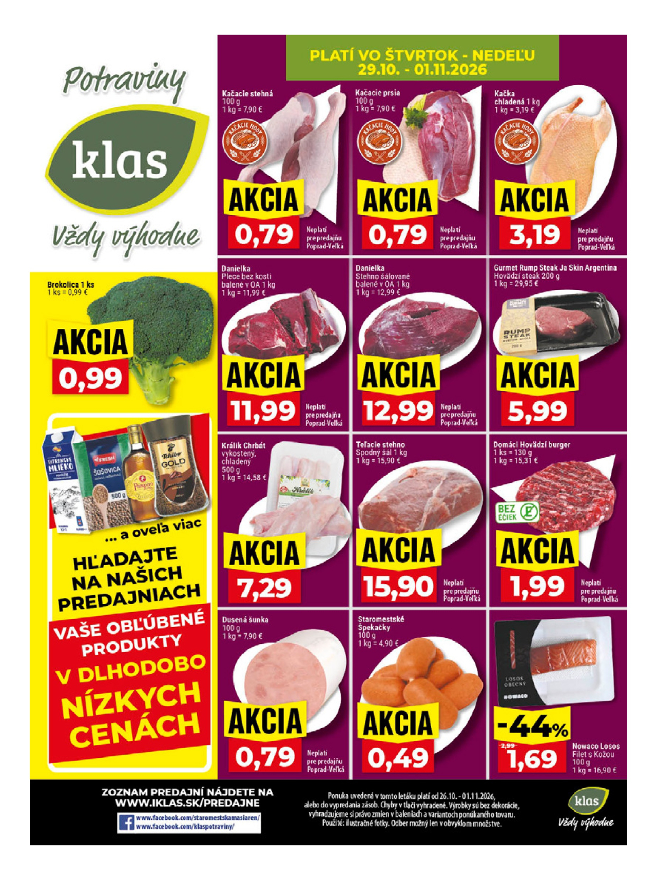 Klas aktuálny akciový leták