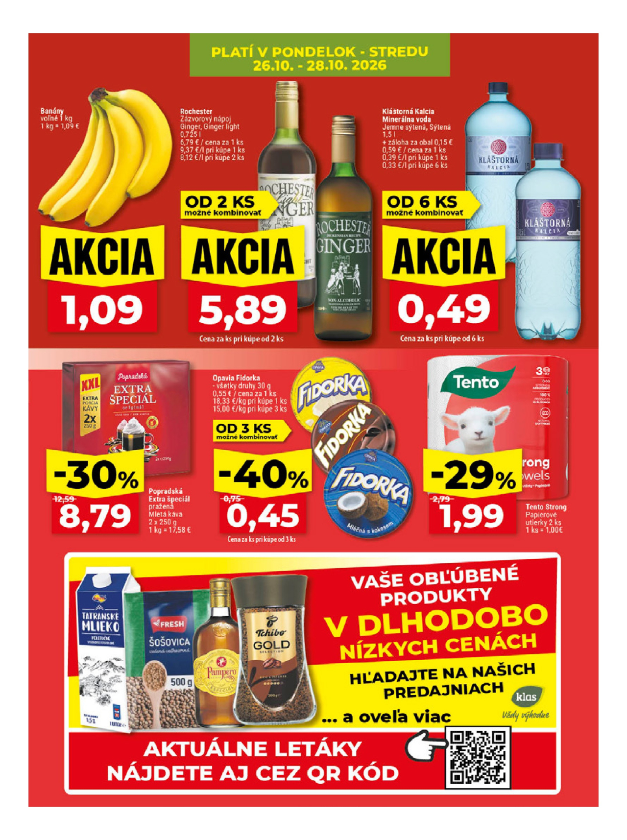 Klas aktuálny akciový leták