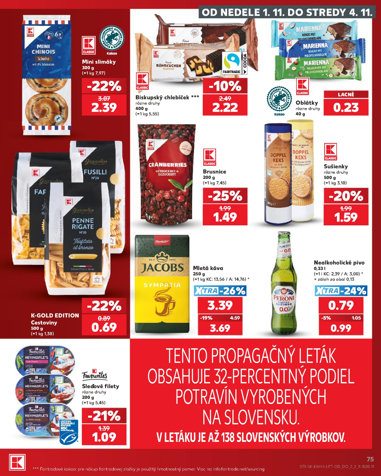 Kaufland leták Bardejov