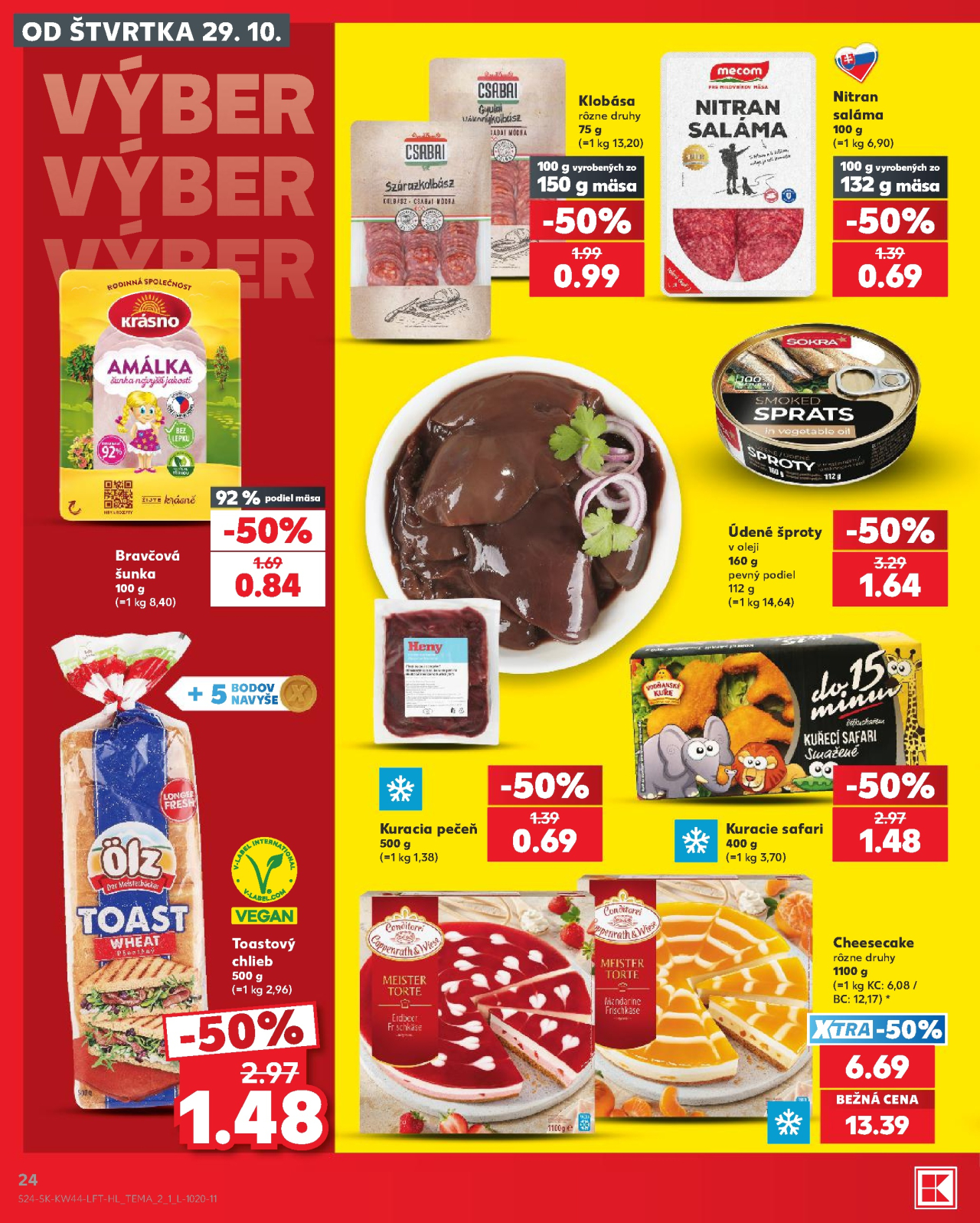 Kaufland leták Dolný Kubín