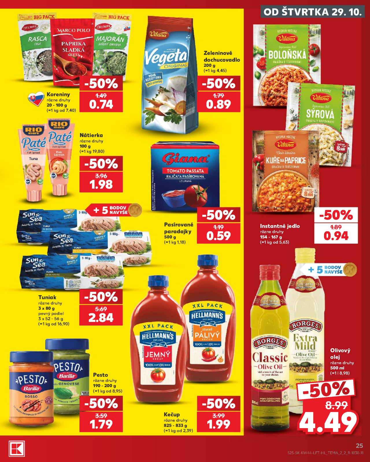 Kaufland leták Dunajská Streda