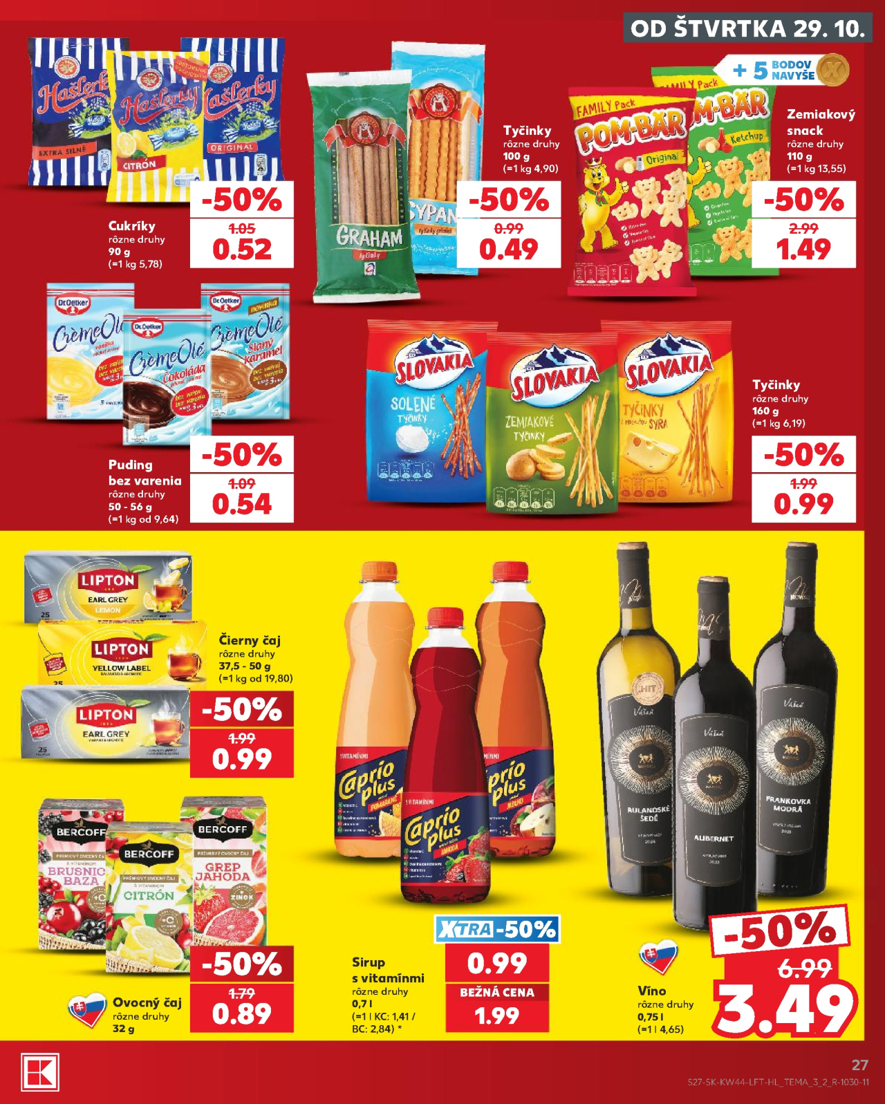 Kaufland leták Dunajská Streda