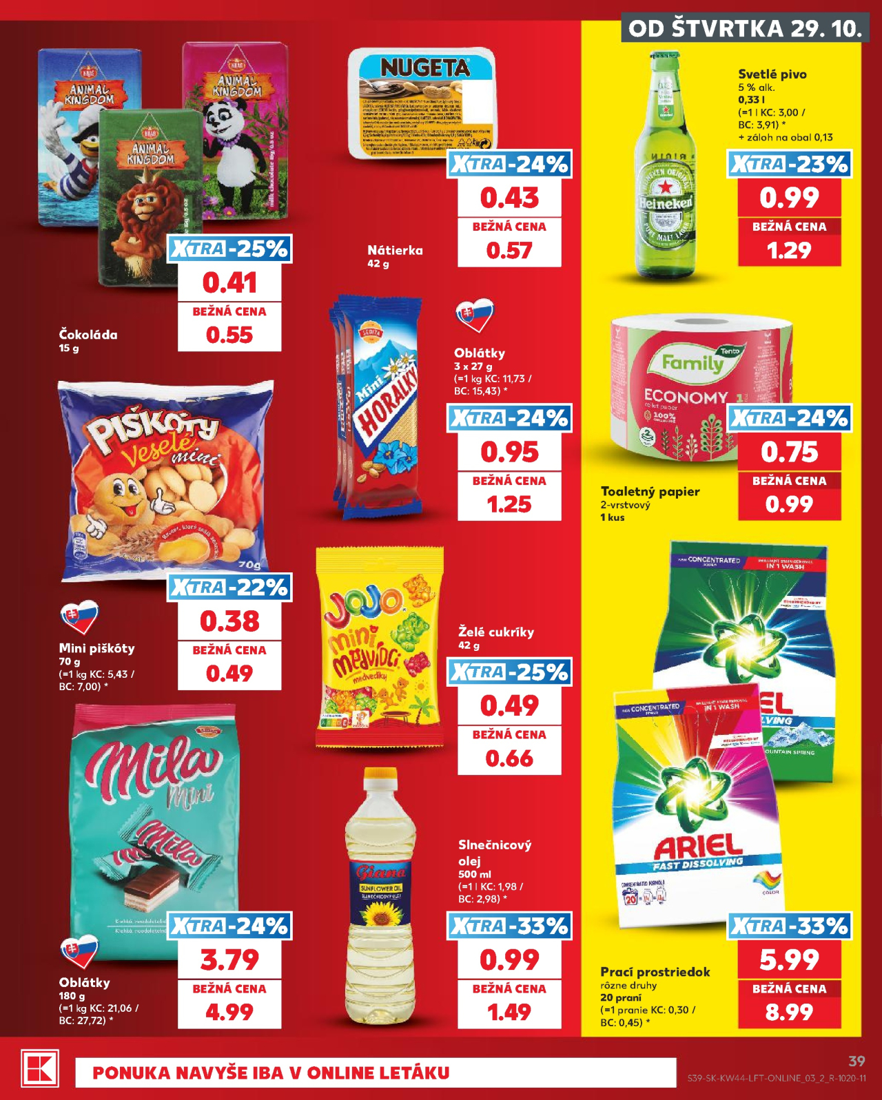 Kaufland leták Dunajská Streda
