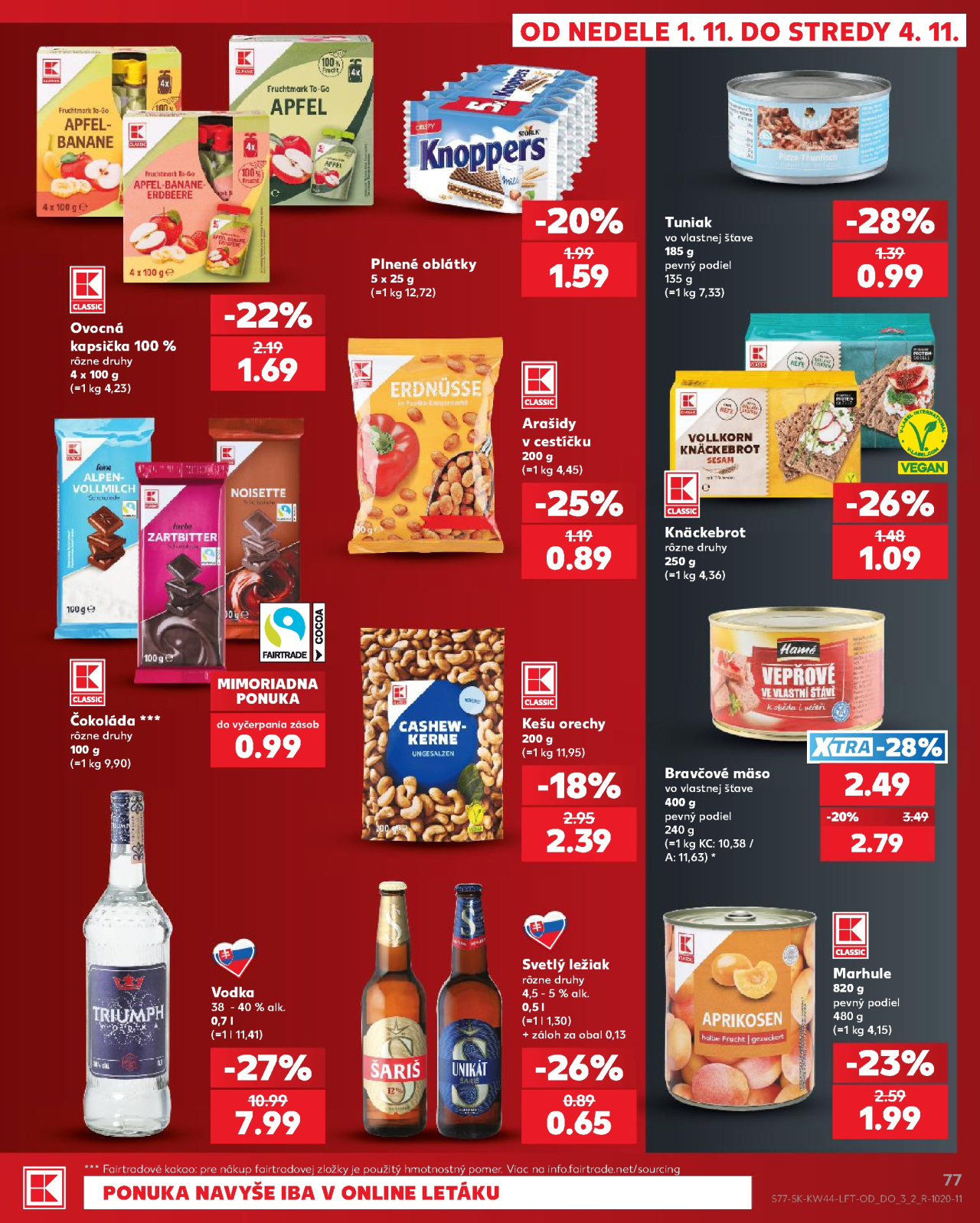 Kaufland leták Dunajská Streda