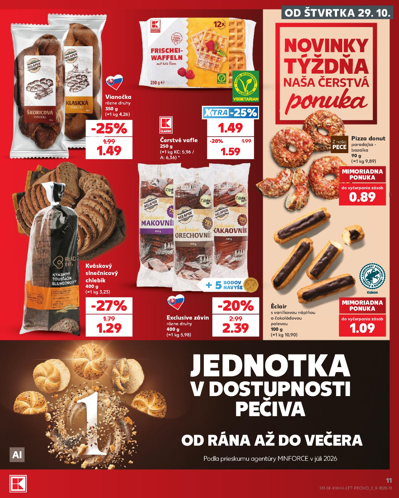 Kaufland leták Liptovský Mikuláš