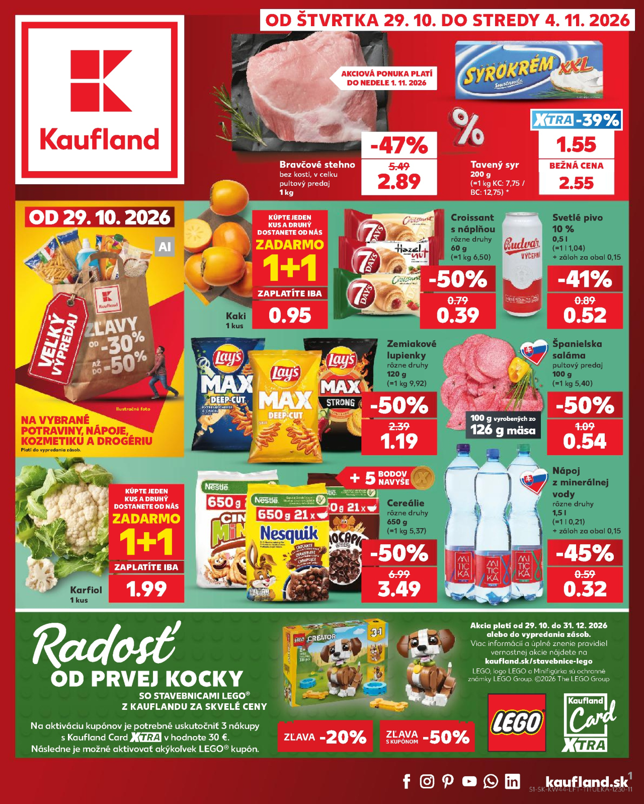 Kaufland leták Liptovský Mikuláš