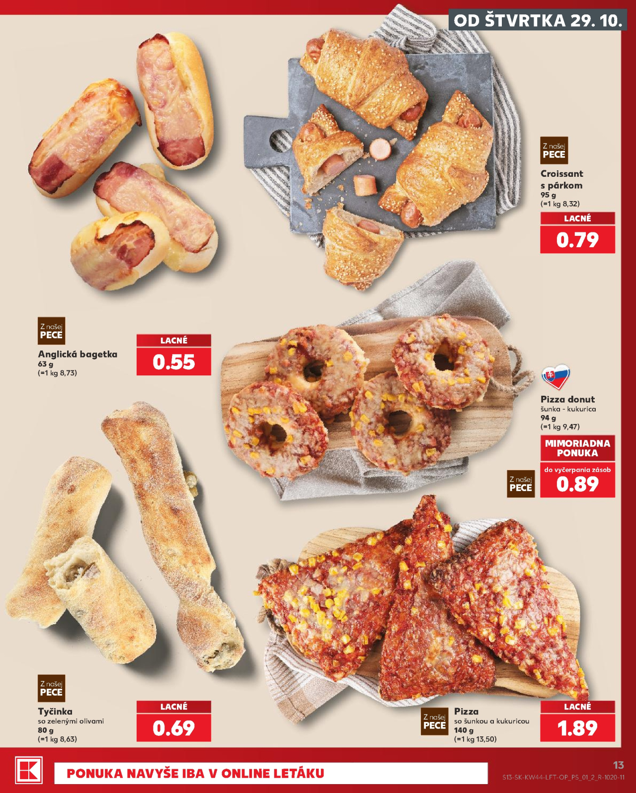 Kaufland leták Michalovce - Humenská cesta