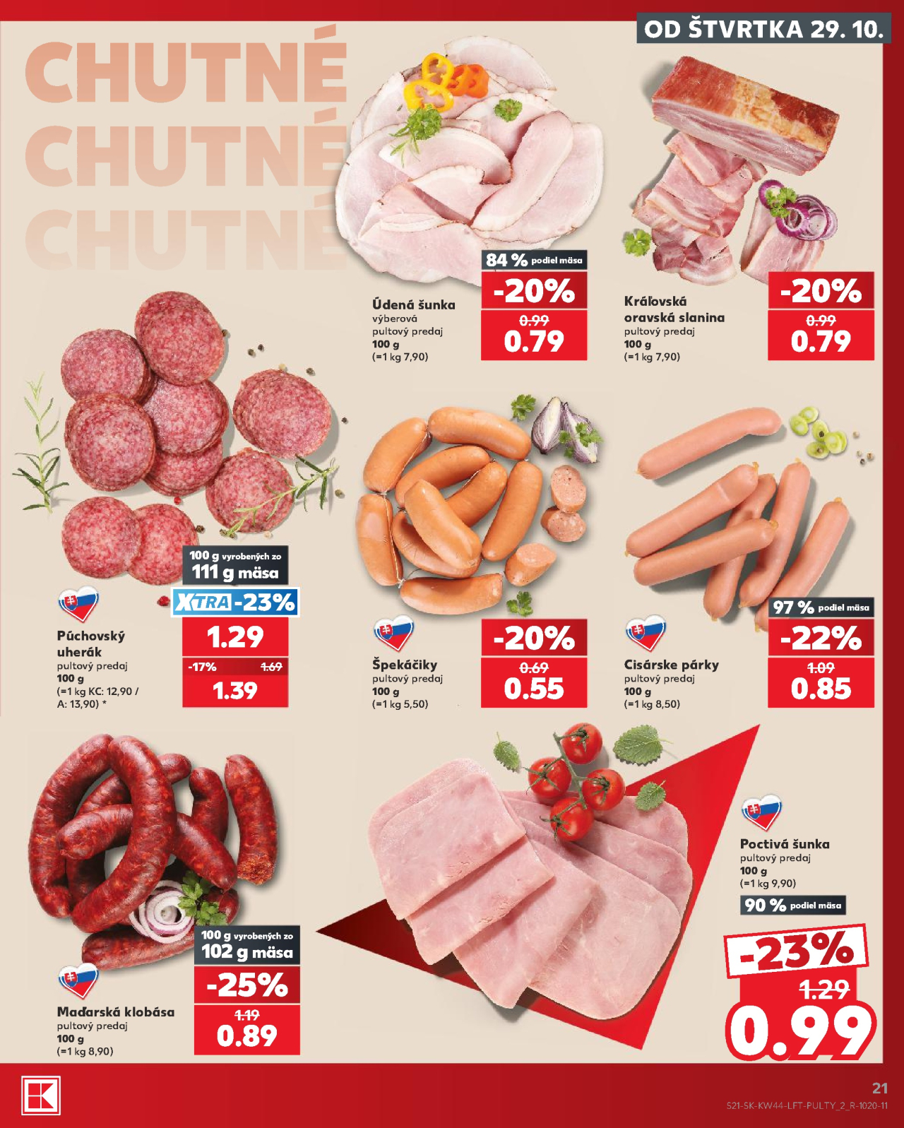 Kaufland leták Michalovce - Humenská cesta