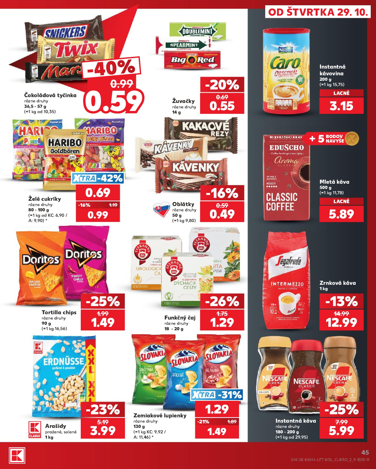 Kaufland leták Michalovce - Humenská cesta