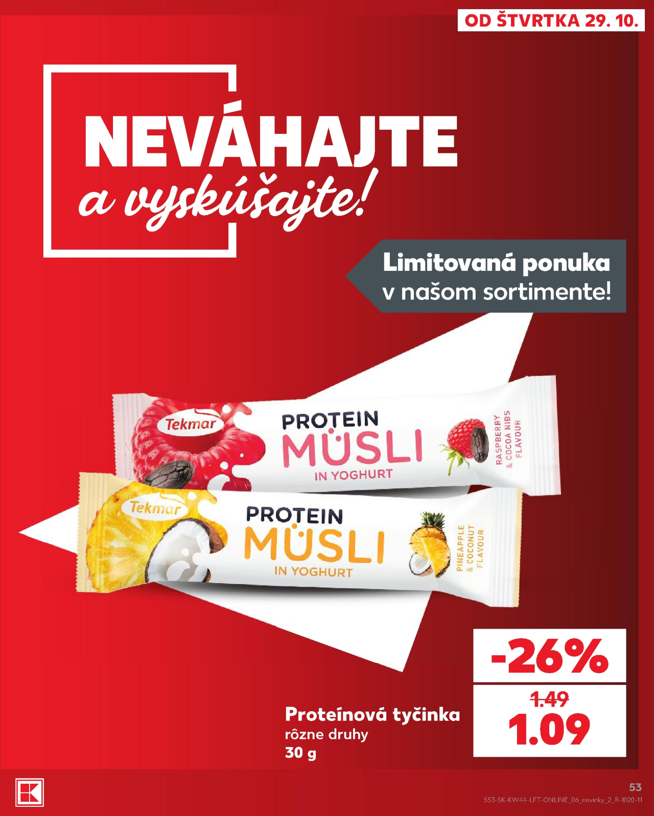 Kaufland leták Michalovce - Humenská cesta