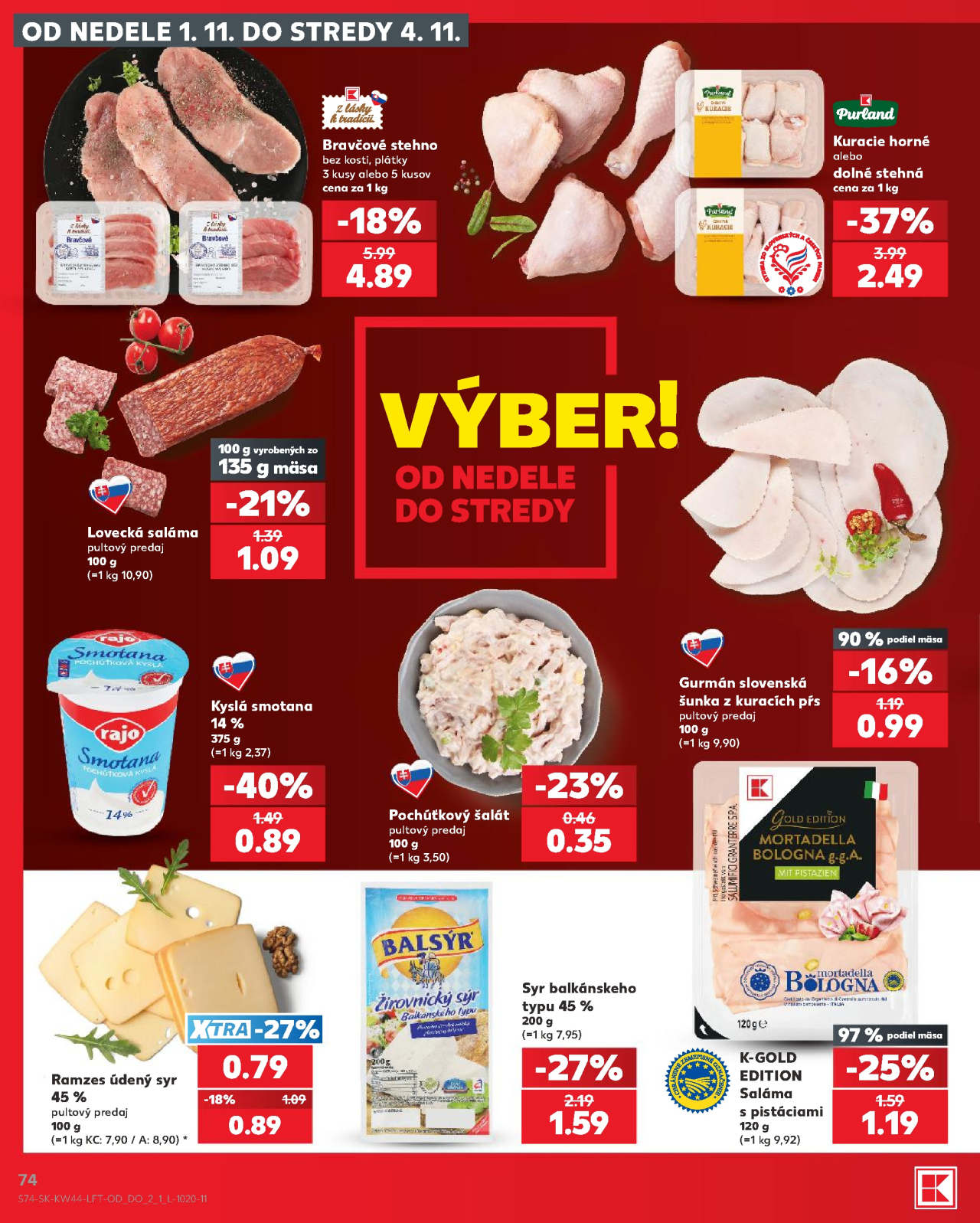 Kaufland leták Nové Zámky