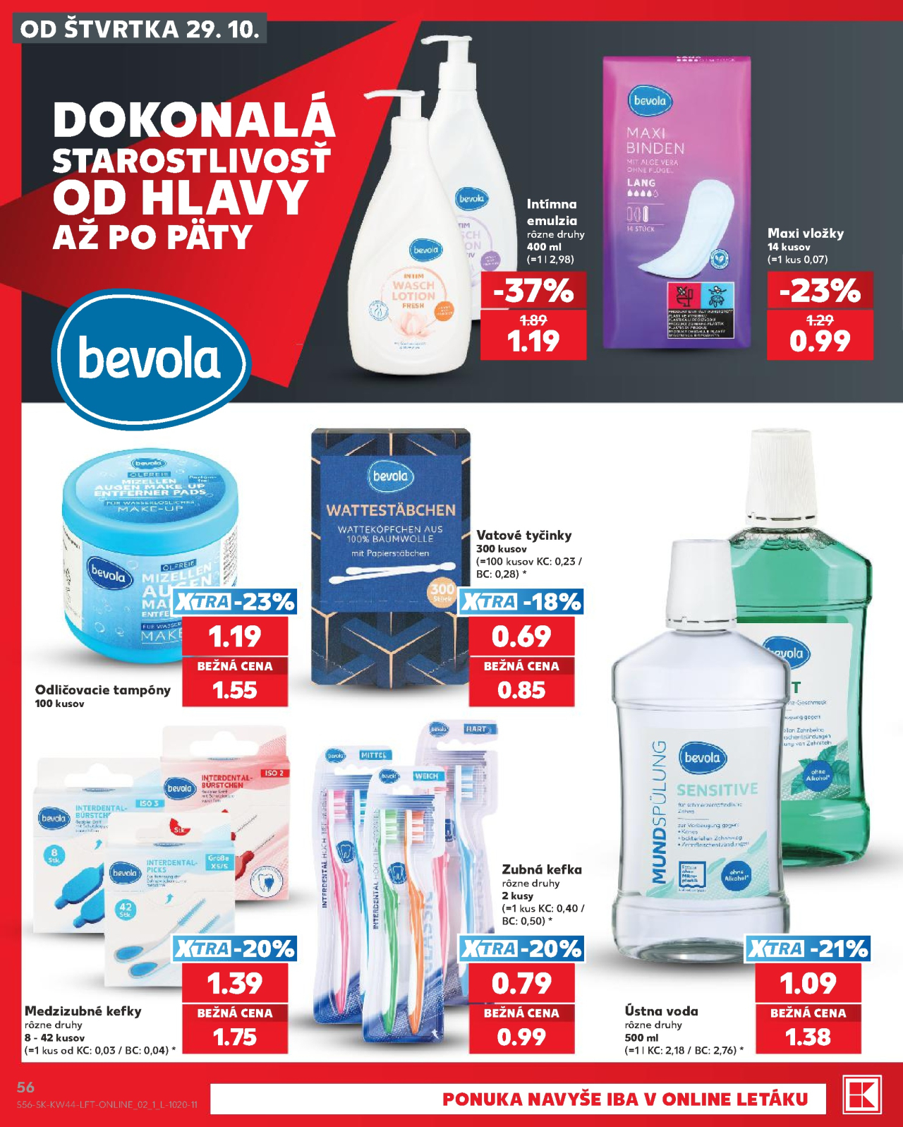 Kaufland leták Prešov-Ľubotice - Bardejovská