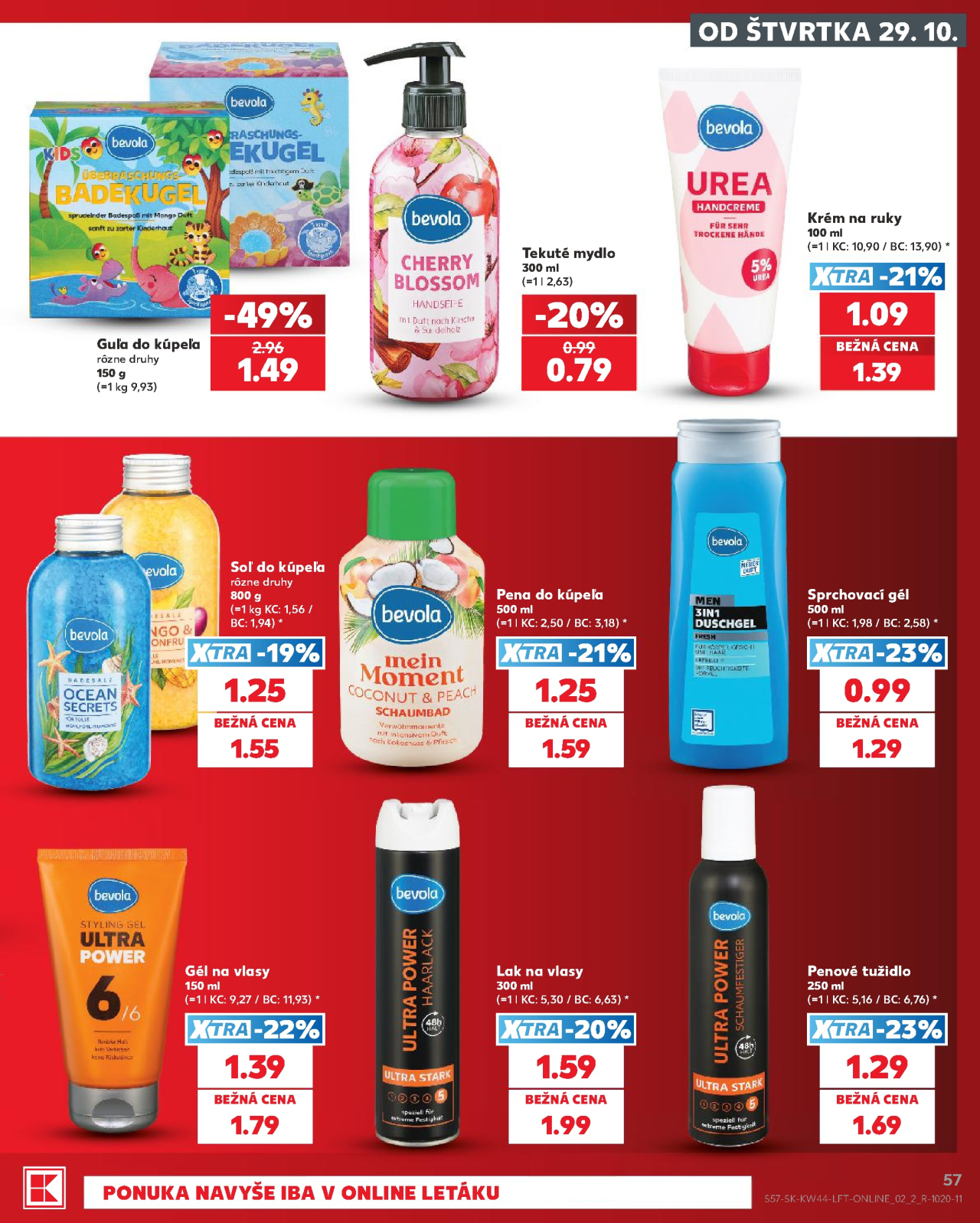 Kaufland leták Prešov-Ľubotice - Bardejovská