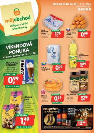 Môj obchod leták