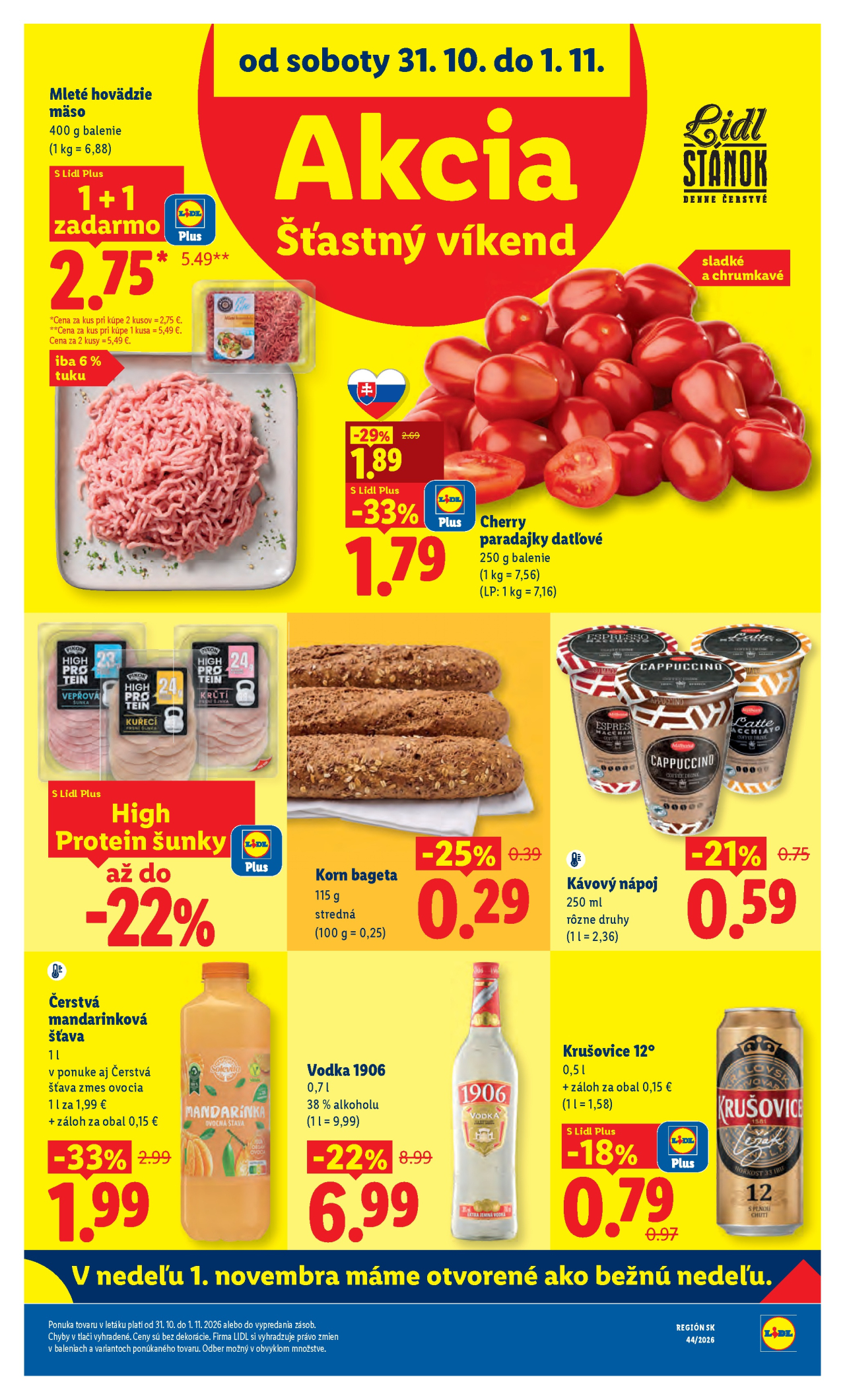Lidl leták