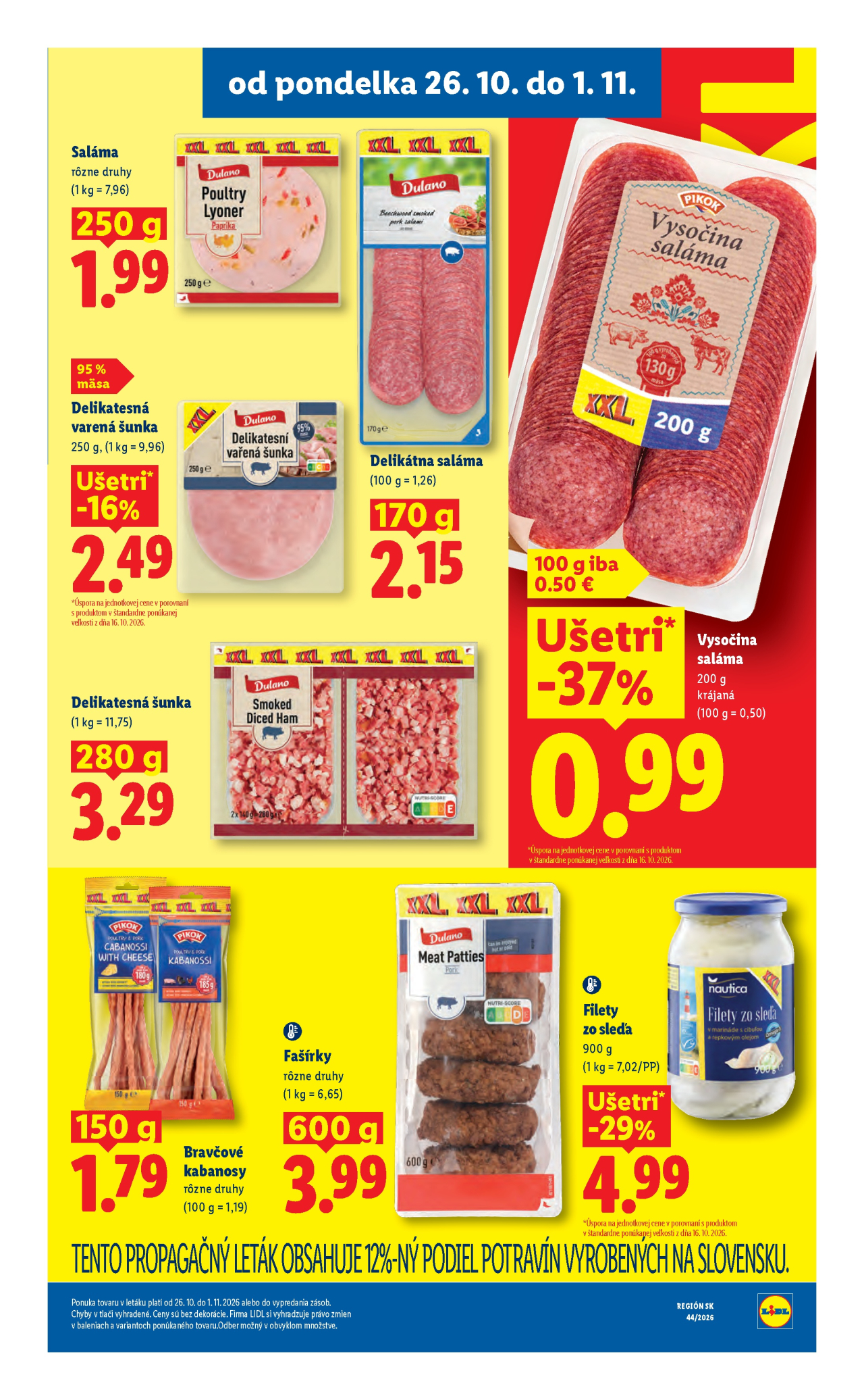 Lidl leták