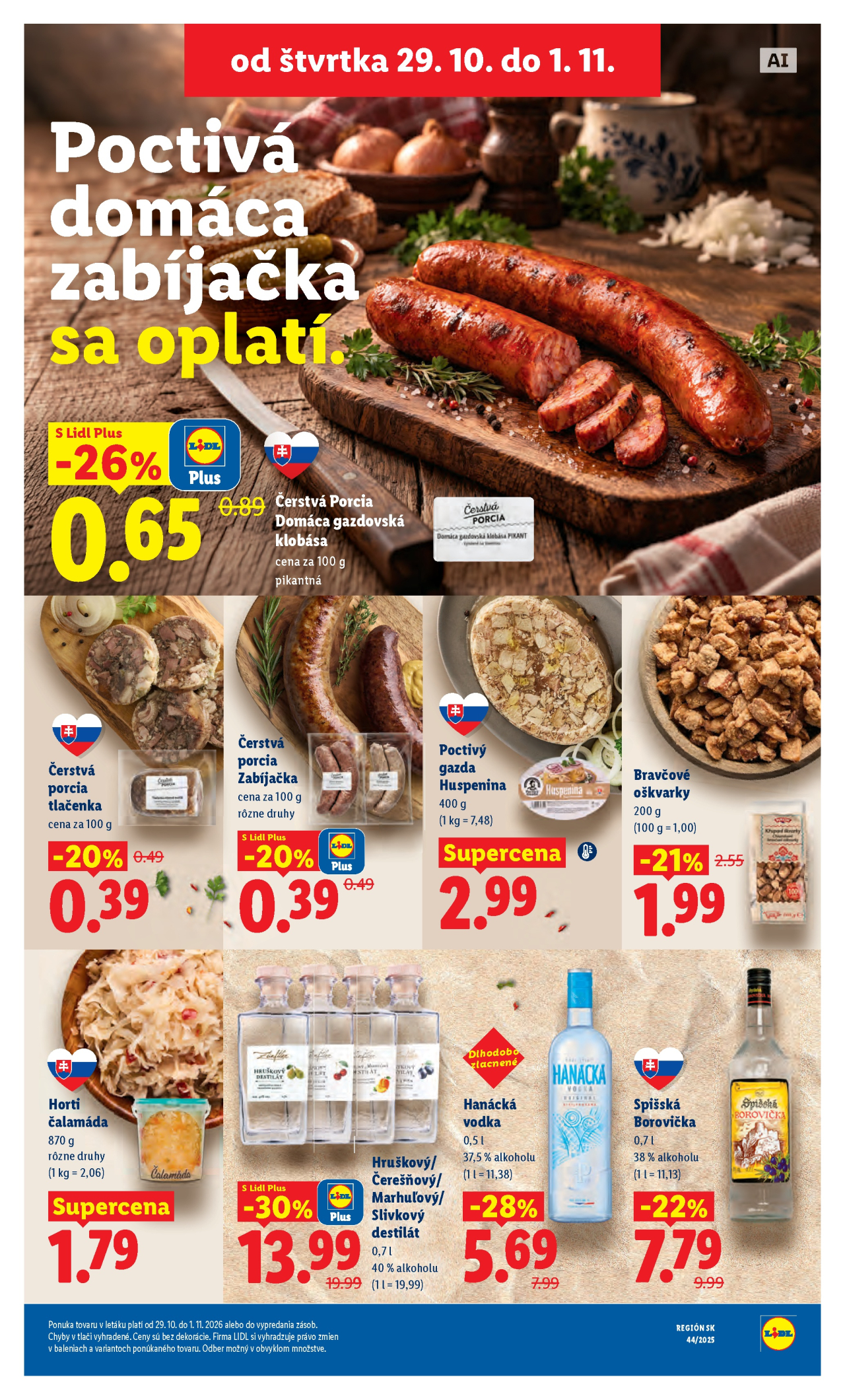 Lidl leták