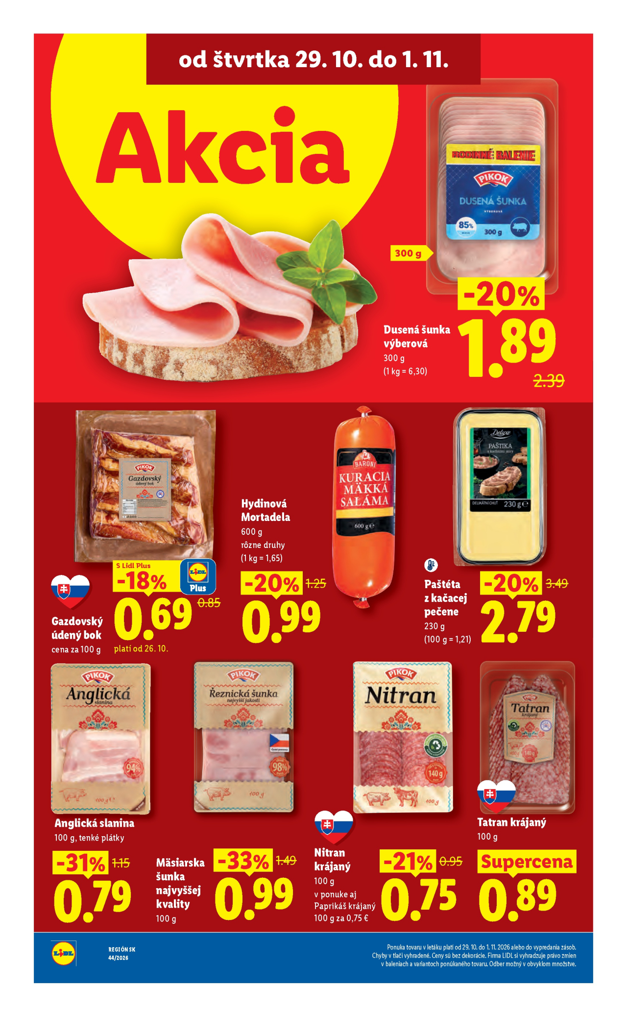 Lidl leták