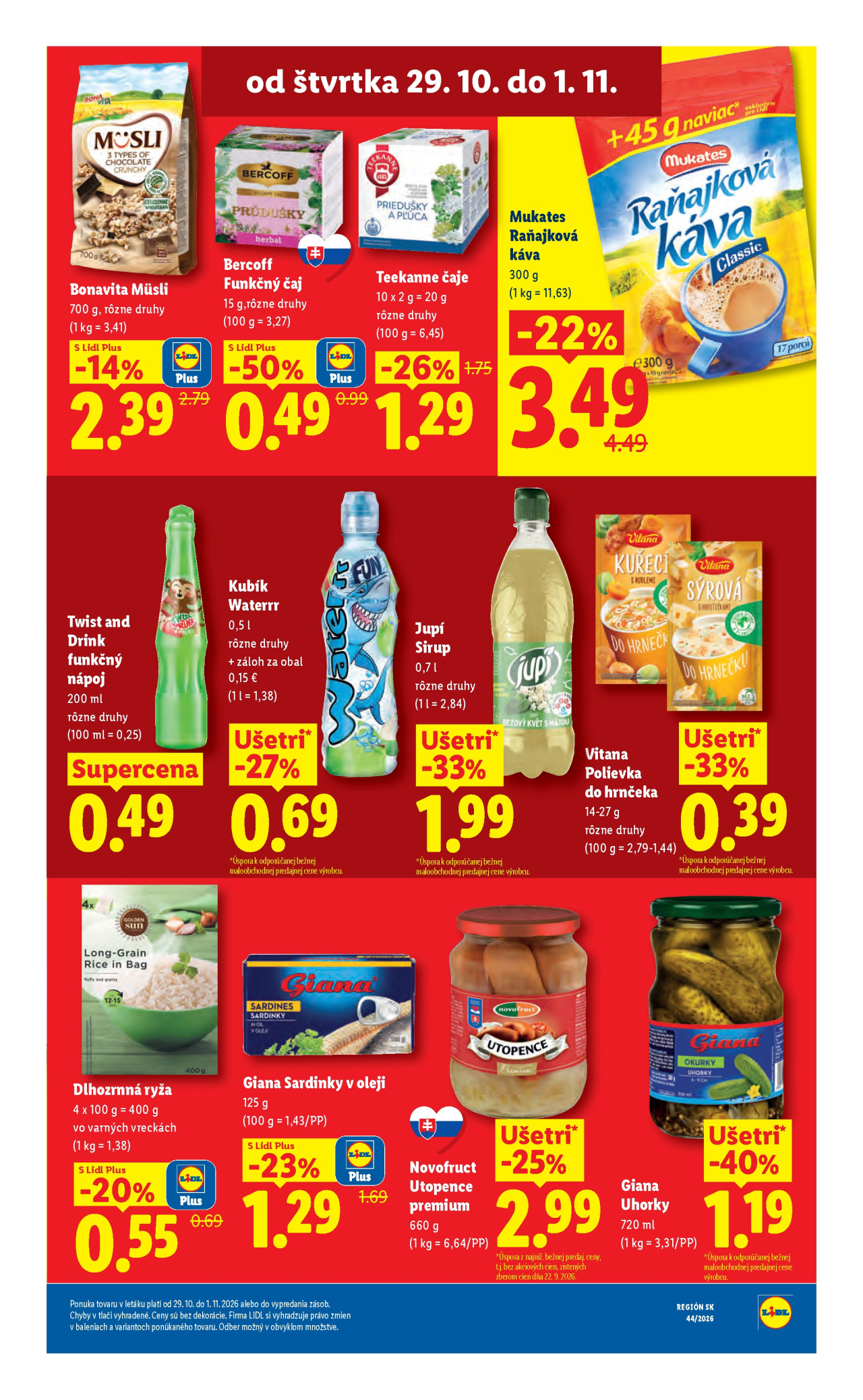 Lidl leták